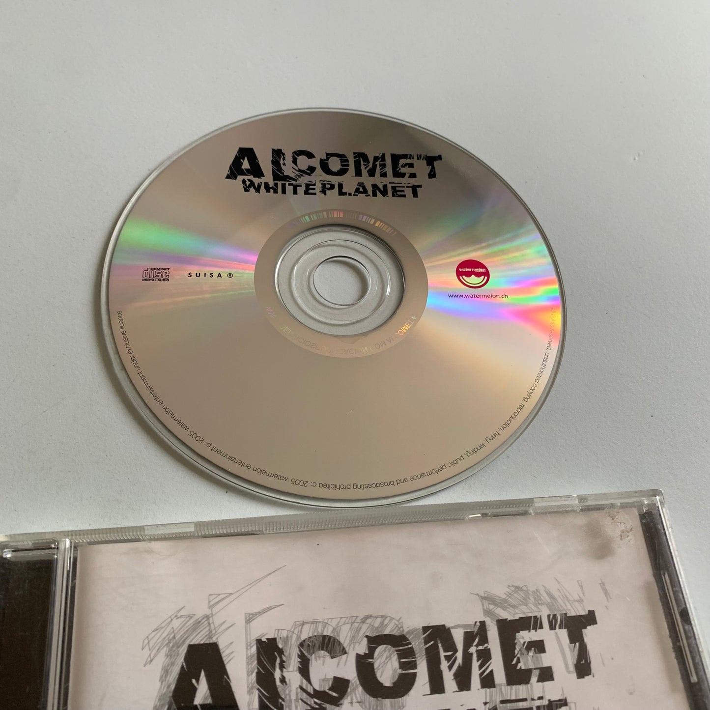 CD - Al Comet - White Planet - 2004