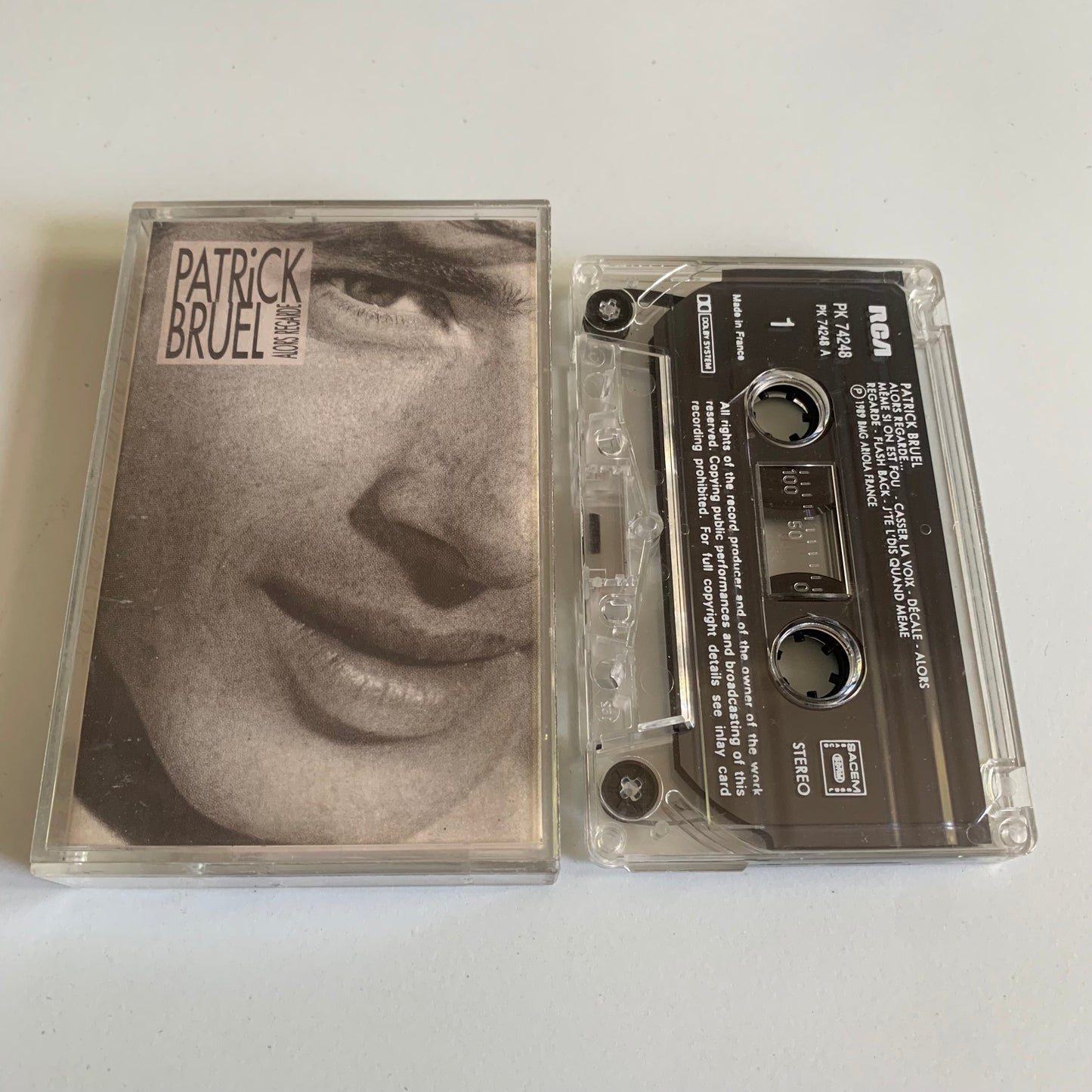 Patrick Bruel - Alors Regarde - 1989 Occasion