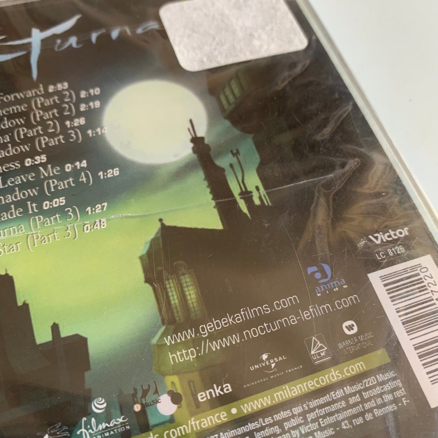 Nicolas Errèra - Nocturna La Nuit Magique - BO Film - 2007 Neuf sous Blister