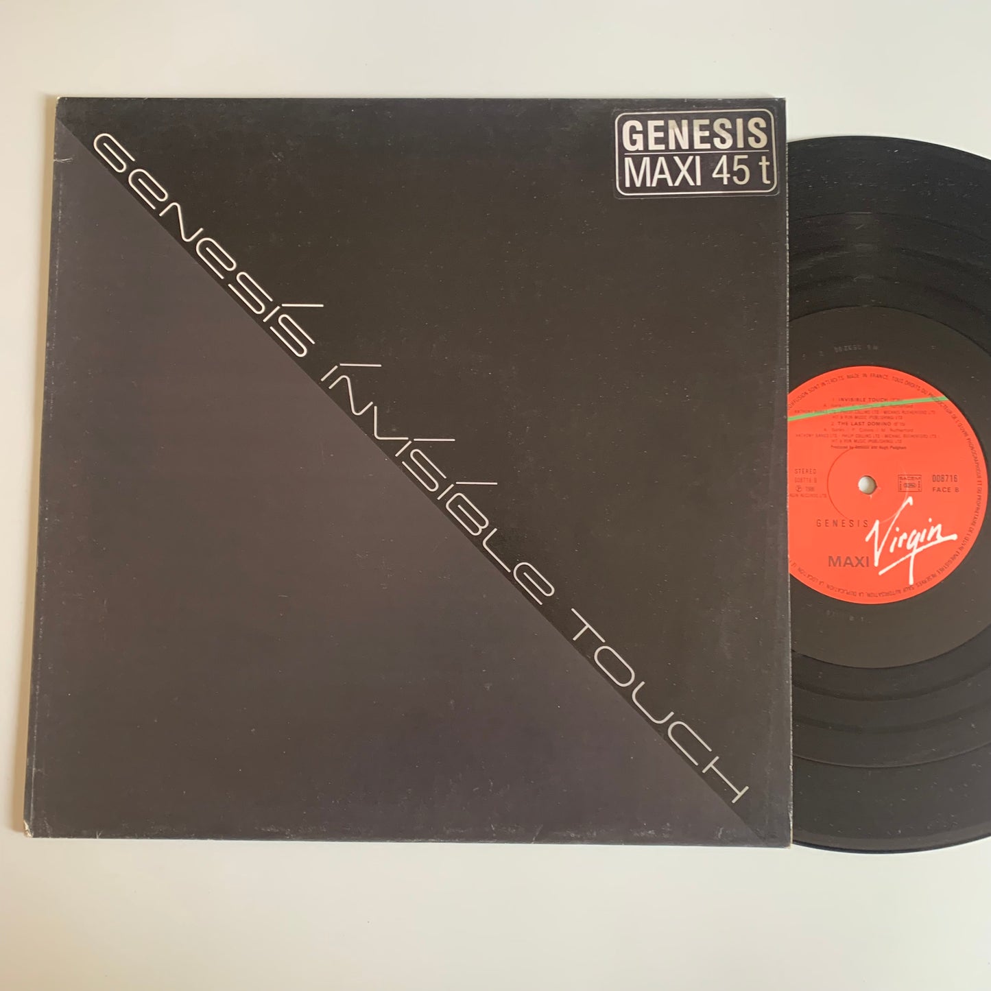 Genesis - Invisible Touch - Maxi 45t. 1986 Occasion