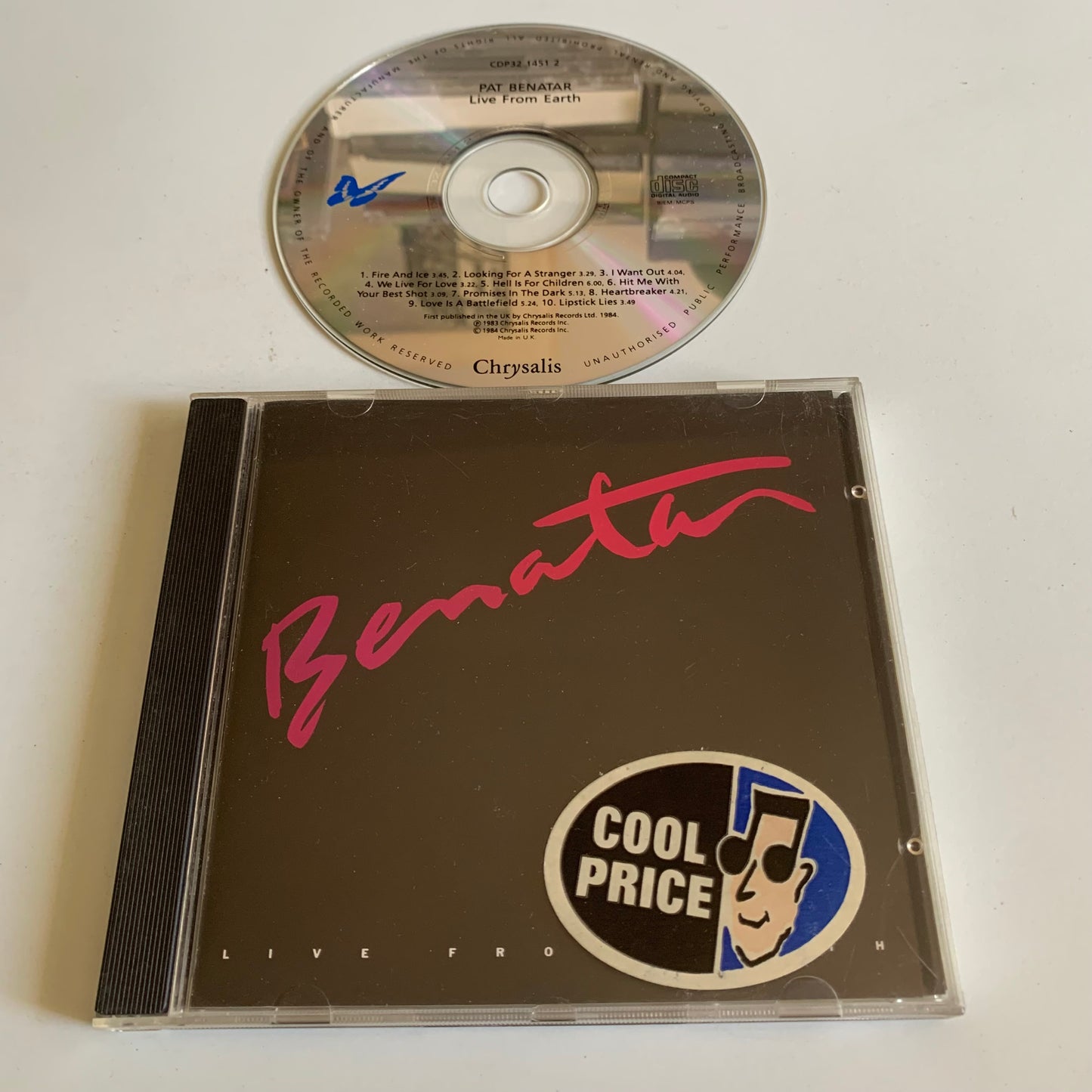 Par Benatar - Live From Earth - Occasion