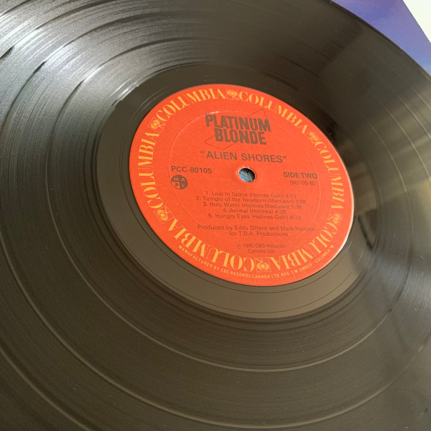 Platinum Blonde - Alien Shores - LP 1985 Occasion