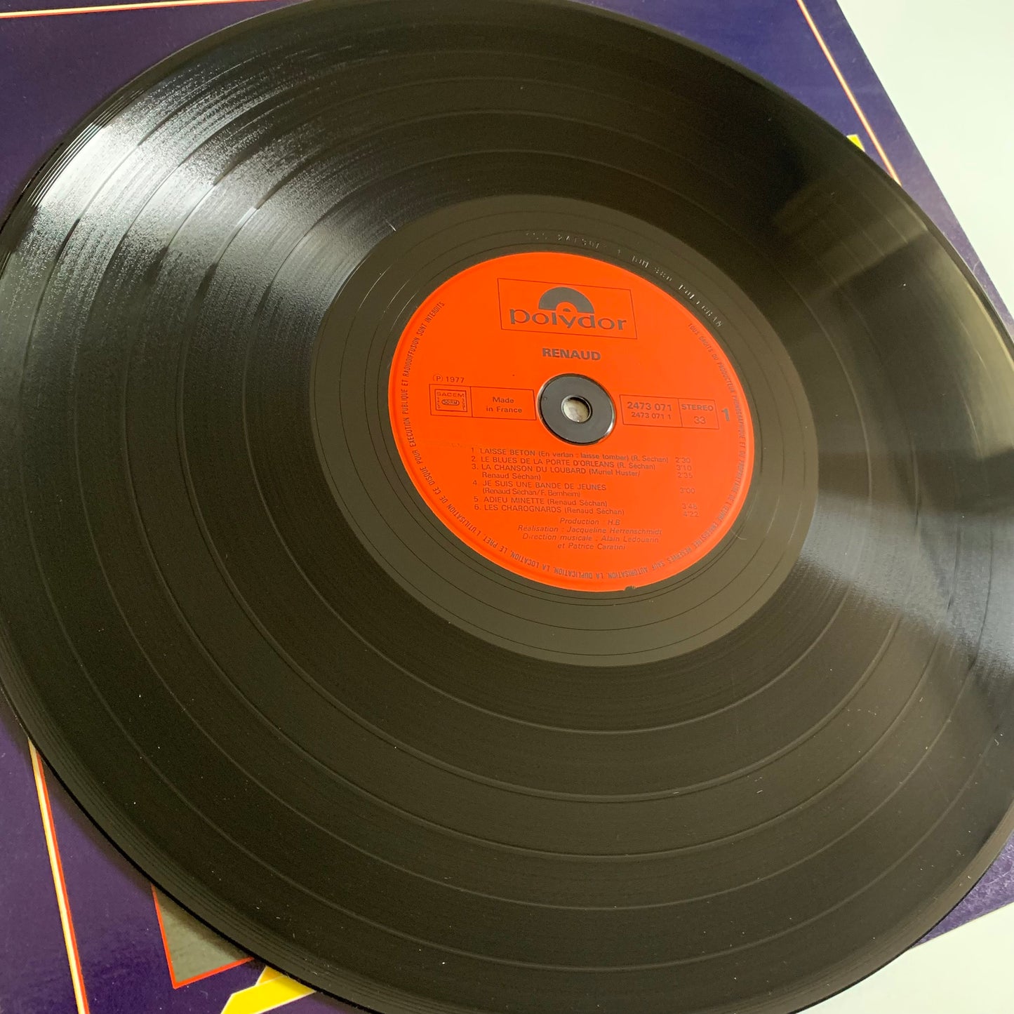 Renaud - Place De Ma Mob - LP Occasion