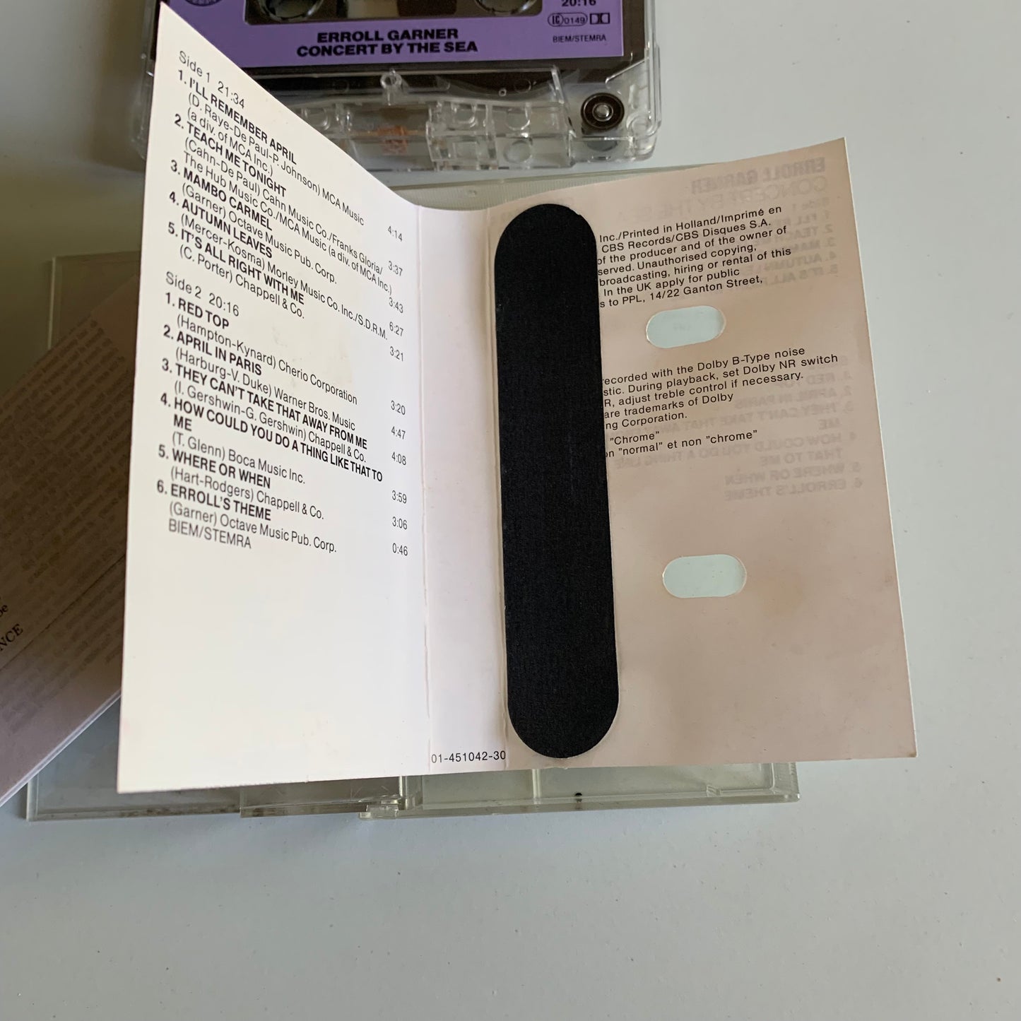 Erroll Garner - Concert By The Sea - Occasion