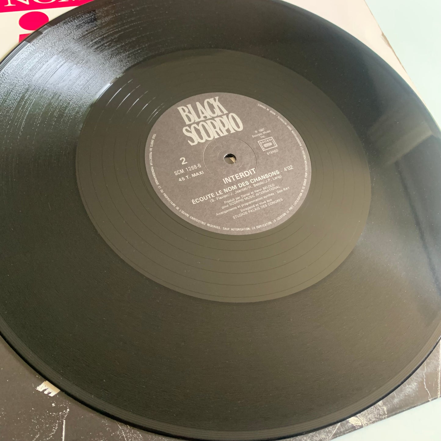Interdit - Le Nom Des Chansons - 1987 Occasion