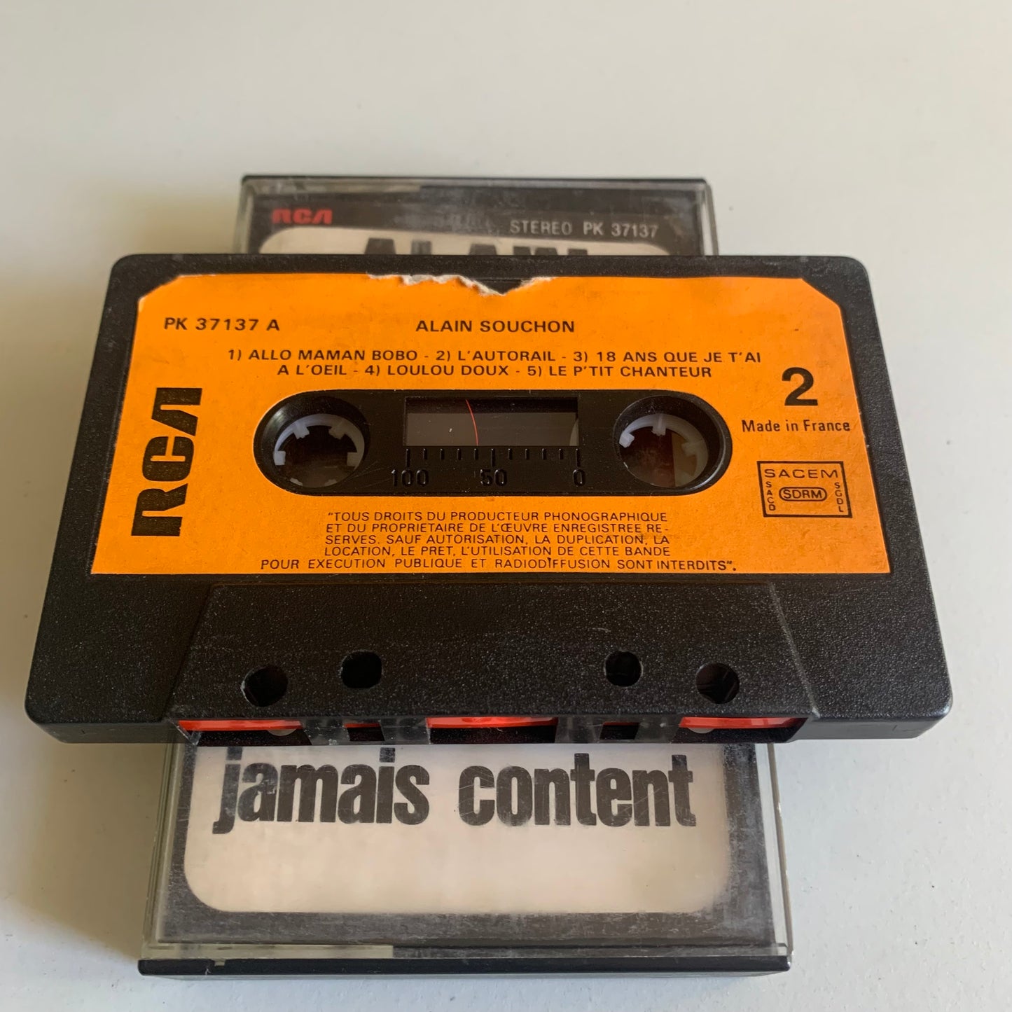Alain Souchon - Jamais Content - 1977 Occasion