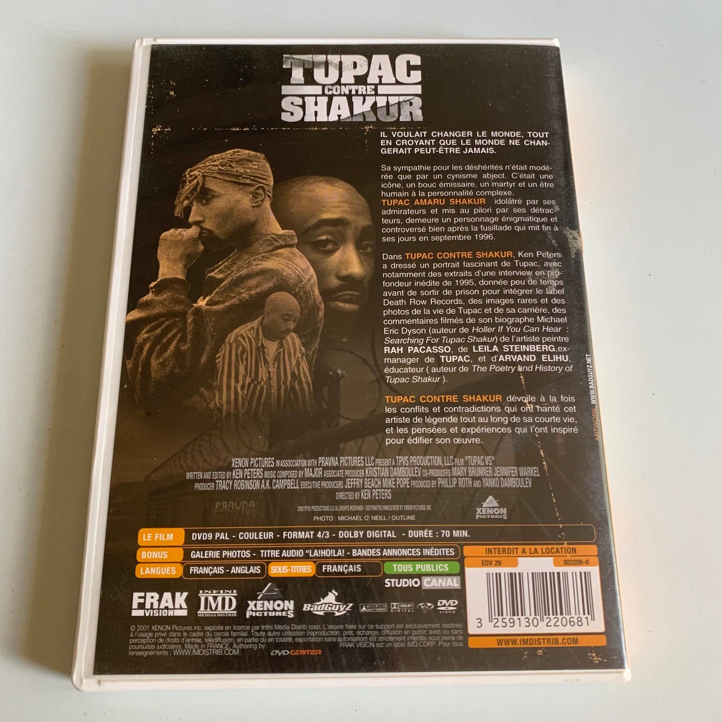 Tupac Contre Shakur - 2005 Occasion