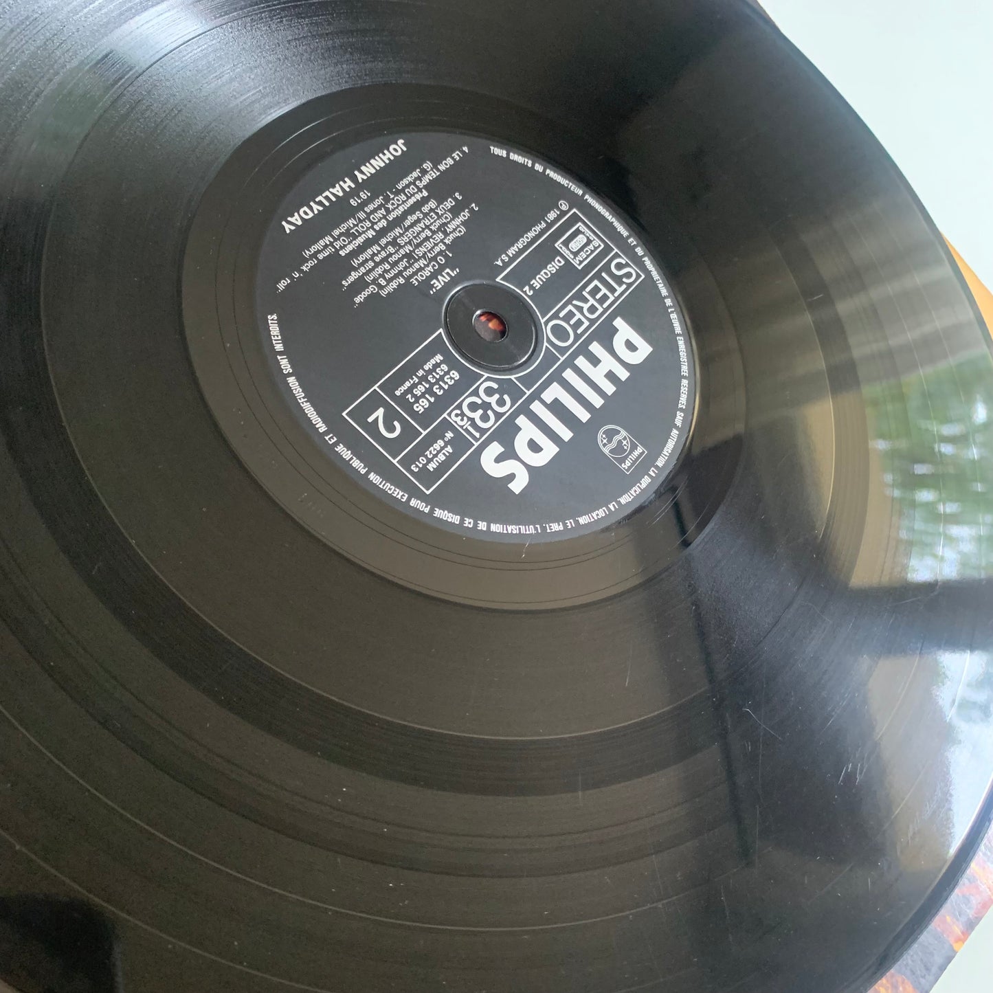 Johnny Hallyday - Live - Double LP 1981 Occasion