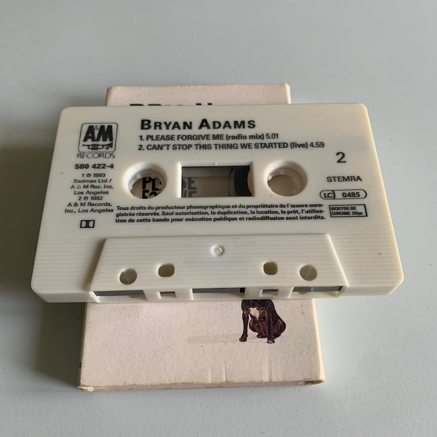 Bryan Adams - Please Forgive Me - 1993 Occasion