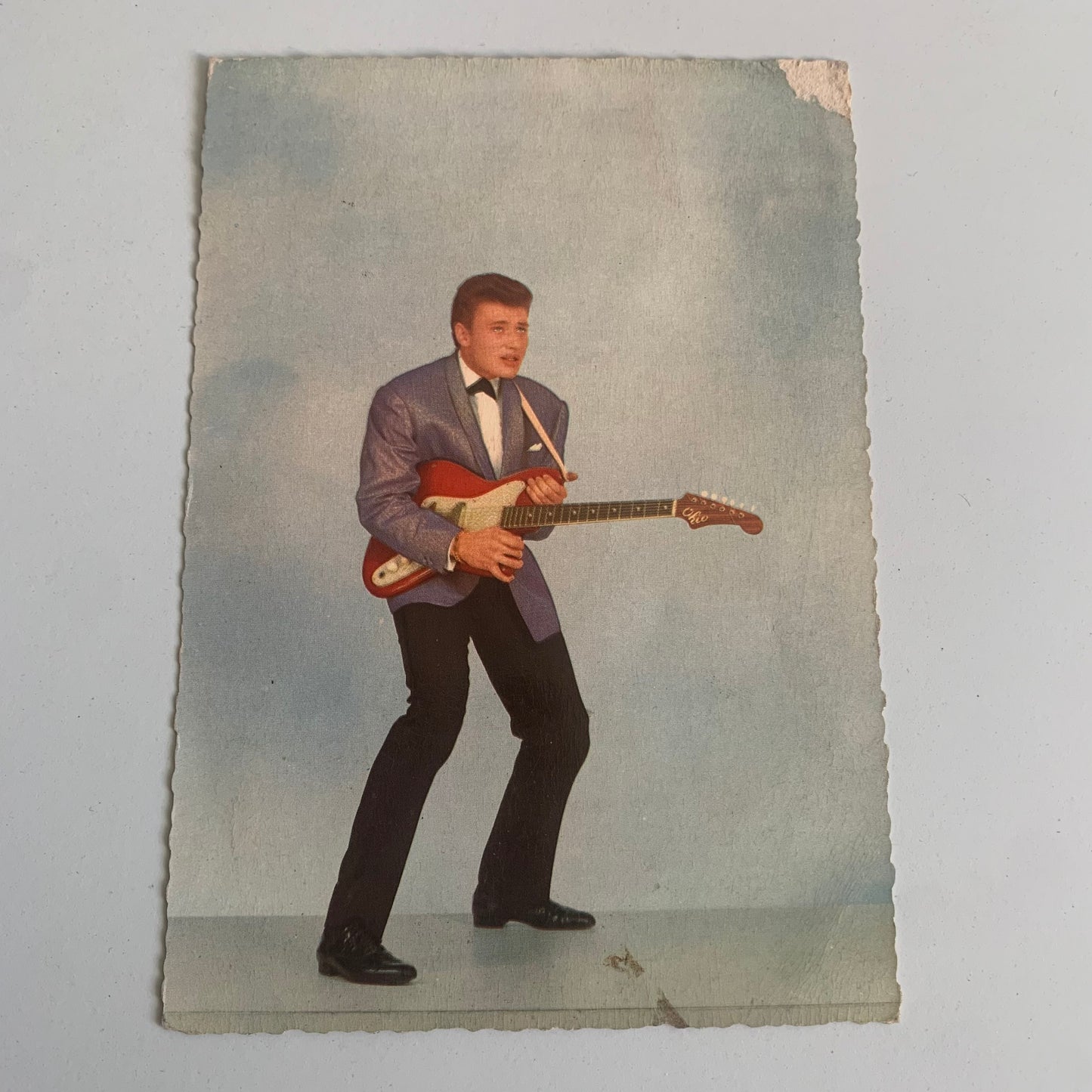 Johnny Hallyday - Carte Postale Timbrée 1963