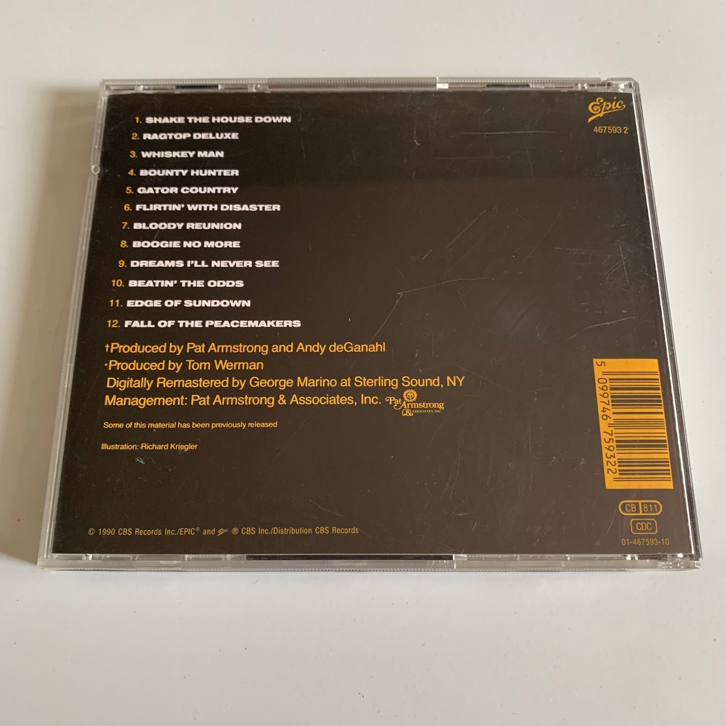 CD - Molly Hatchet - Greatest Hits - 1990 Occasion