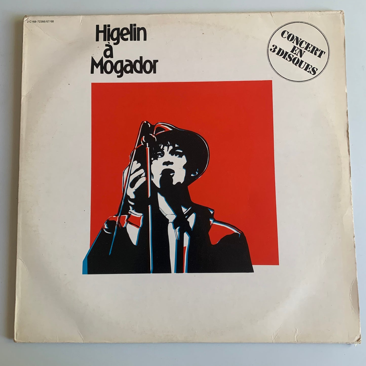 Jacques Higelin - Higelin A Mogador - Triple LP 1981 Occasion