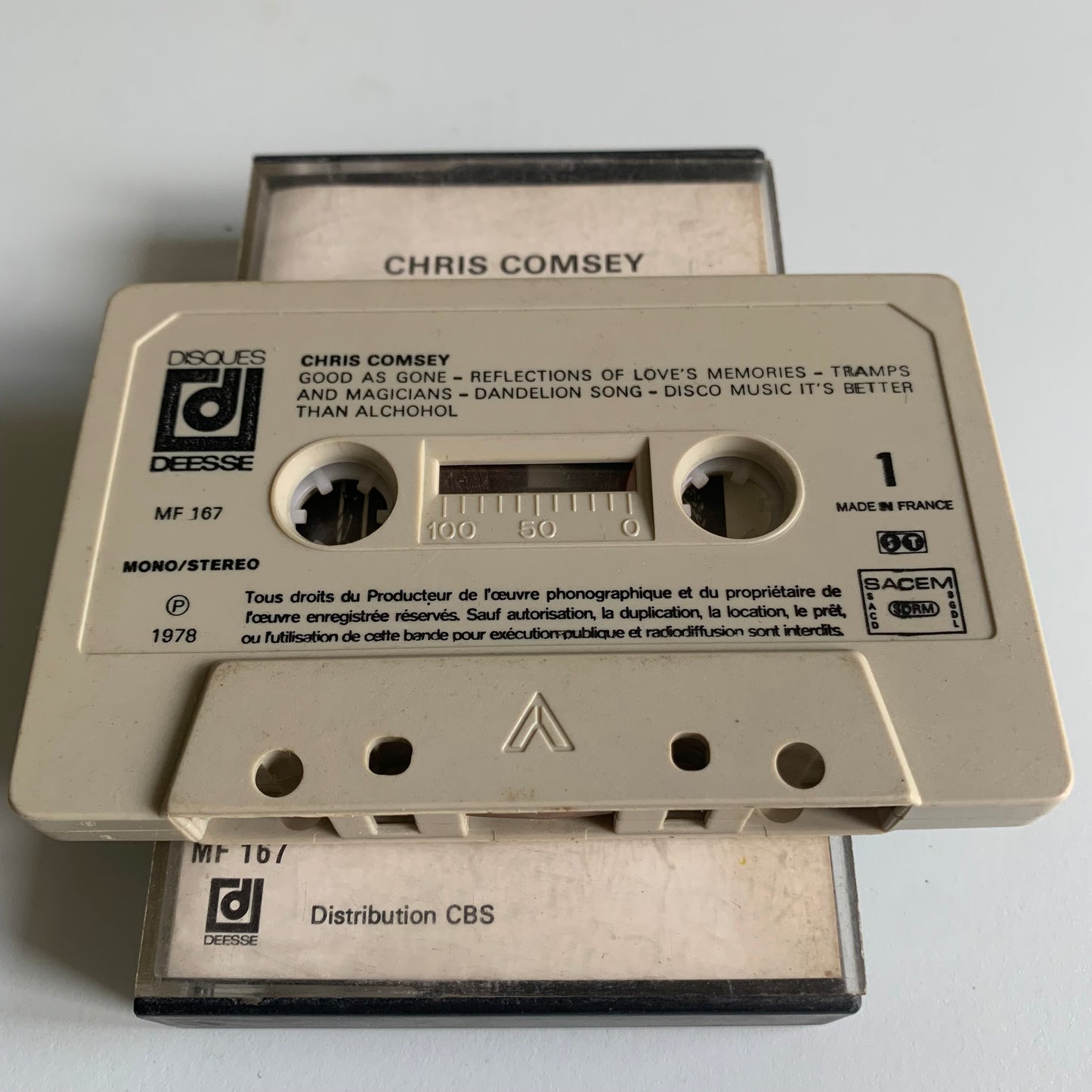 Chris Comsey - Tramps & Magicians 1978 Occasion