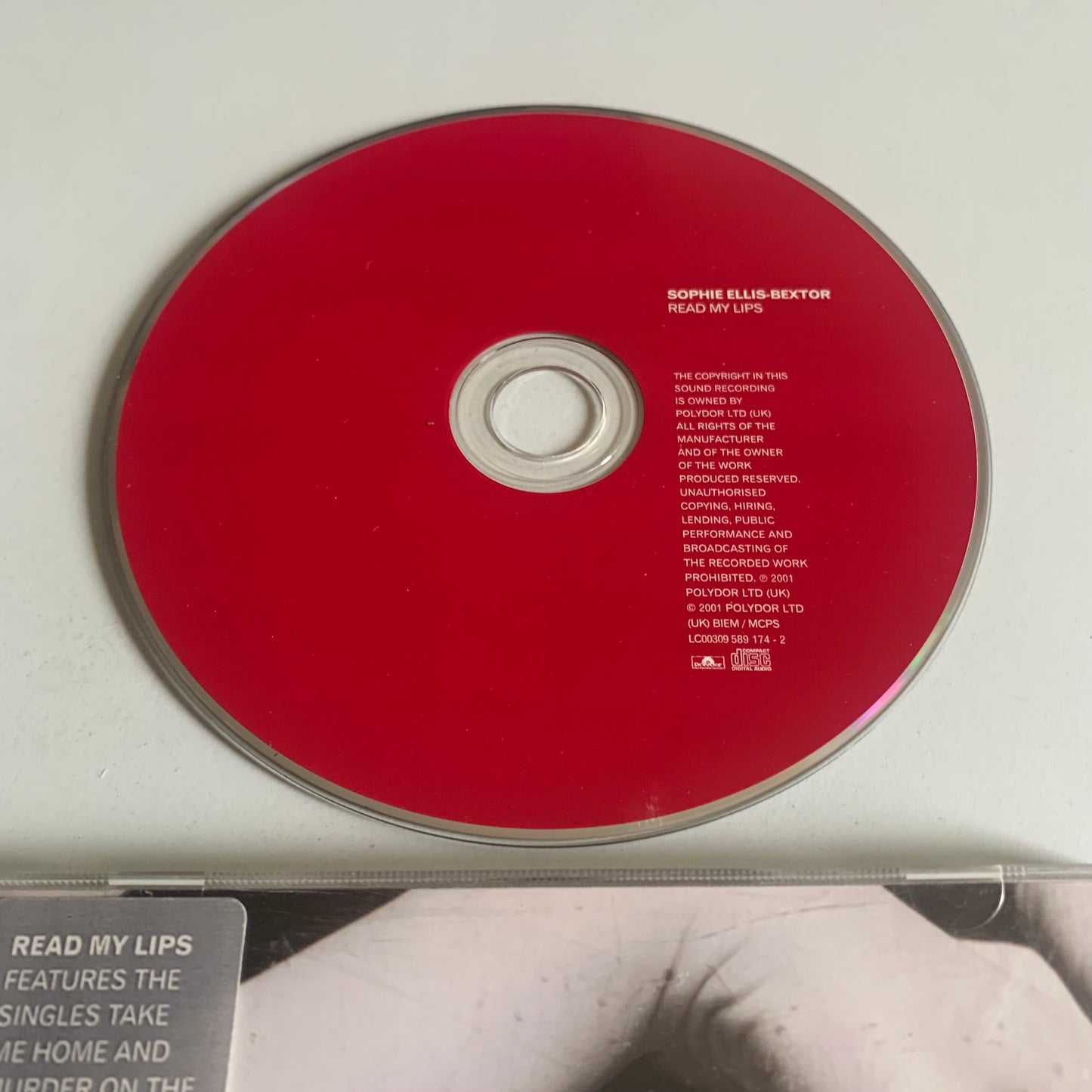 CD - Sophie Ellis-Bextor - Read My Lips - 2001 Occasion