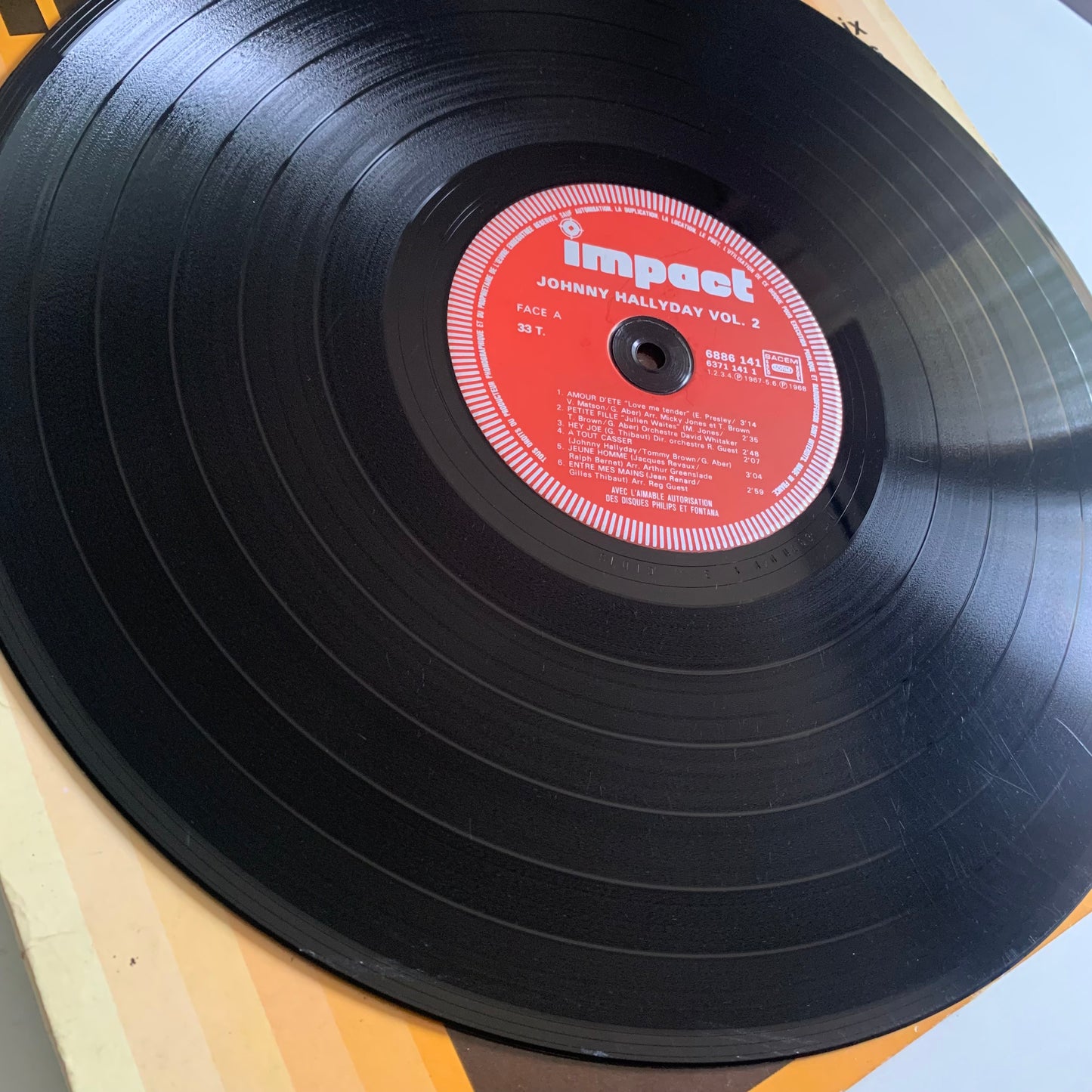 Johnny Hallyday - Volume 2 - LP Occasion