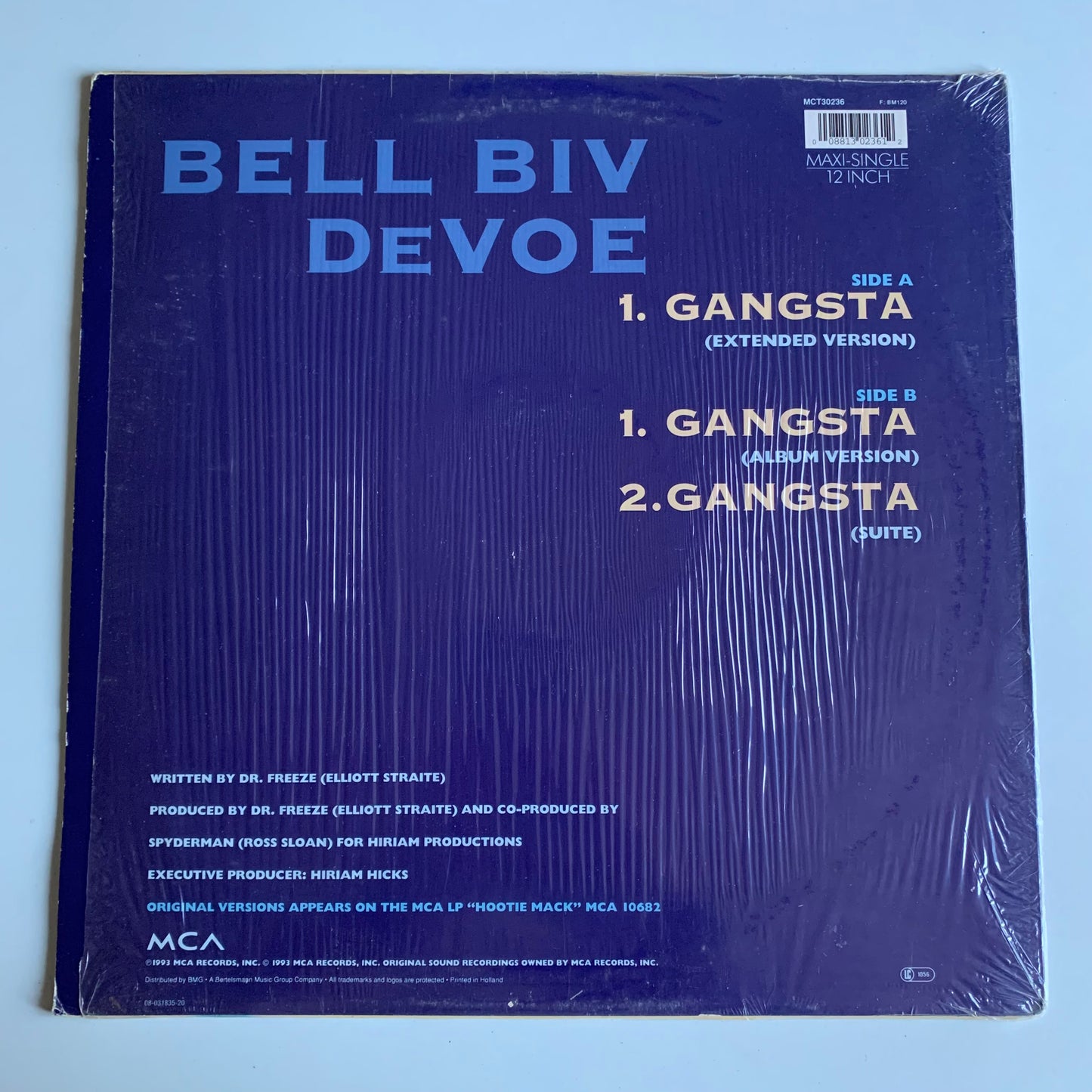 Bell Biv Devoe - Gangsta - Single 1993