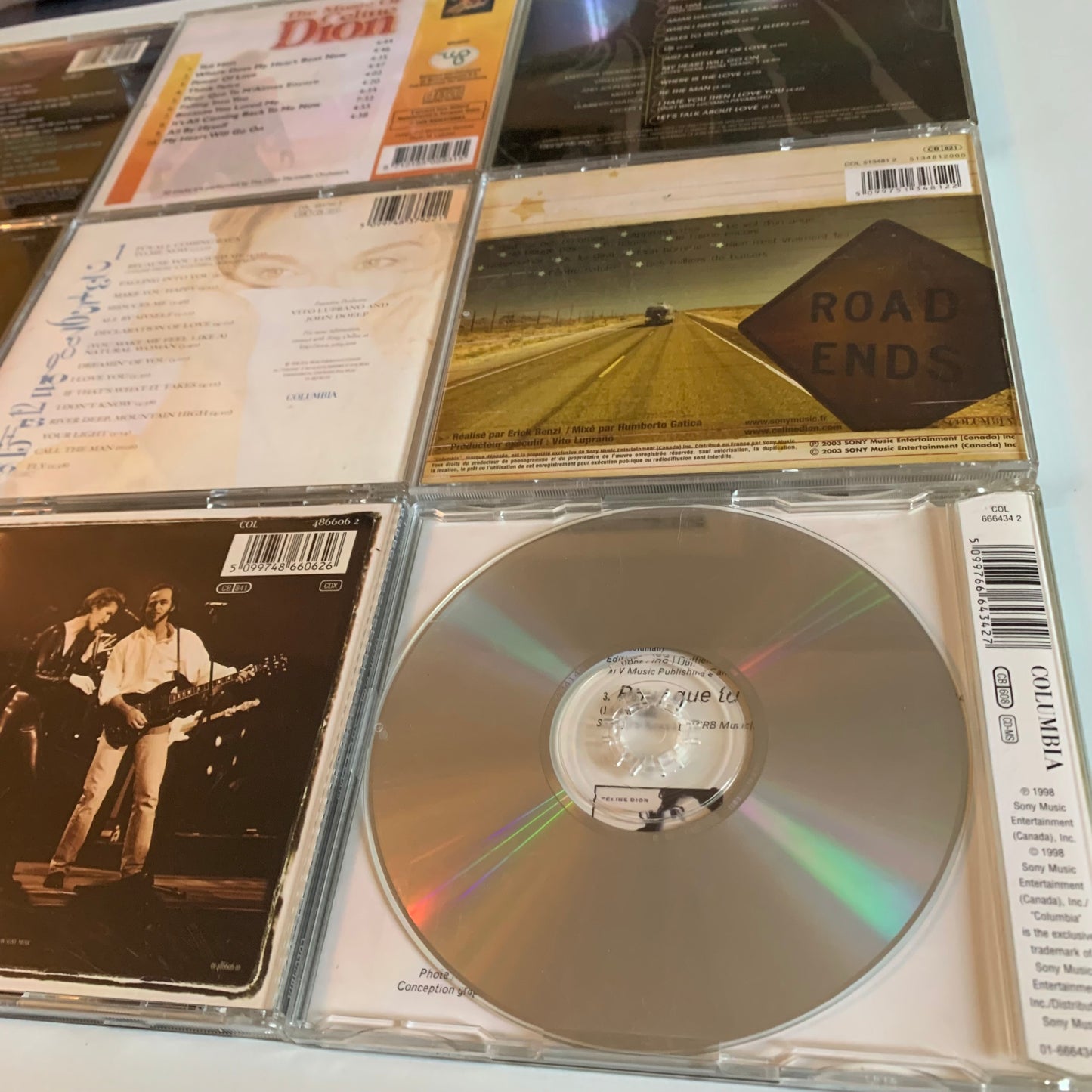 CD - Céline Dion - Lot 8 Album + 1 Maxi Single - Occasion