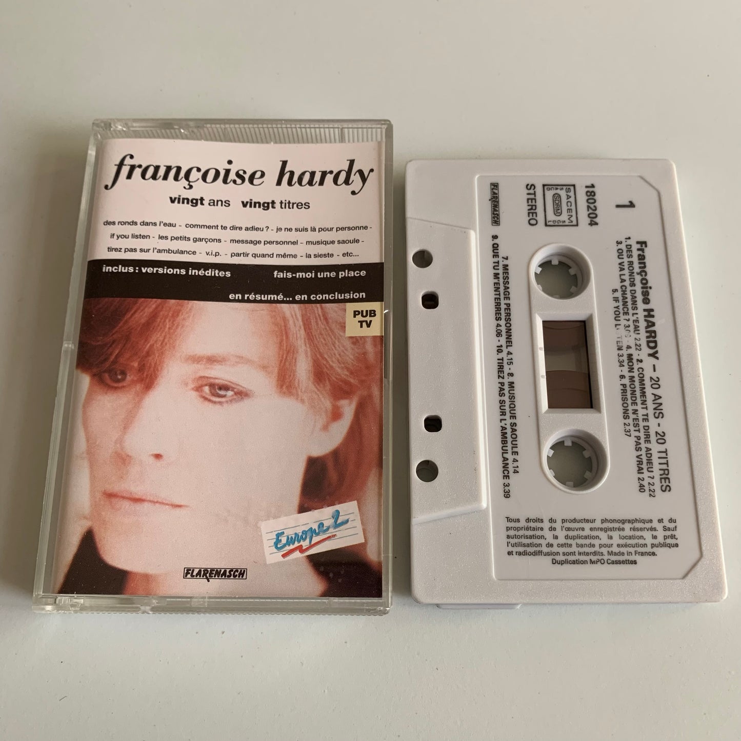 Françoise Hardy - Vingt Ans Vingt Titres - 1994 Occasion