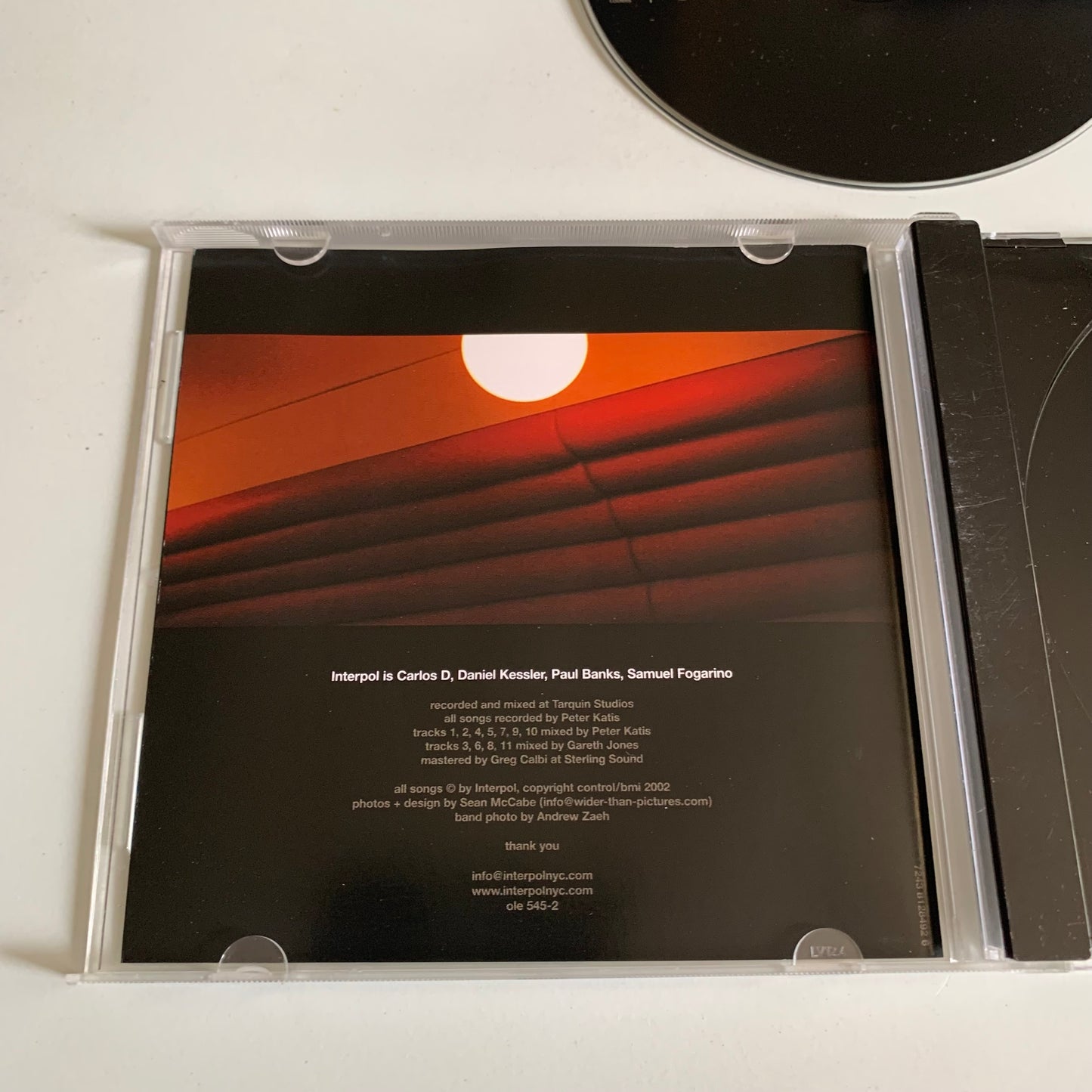 CD - Interpol - Turn On The Bright Lights - 2002 Occasion