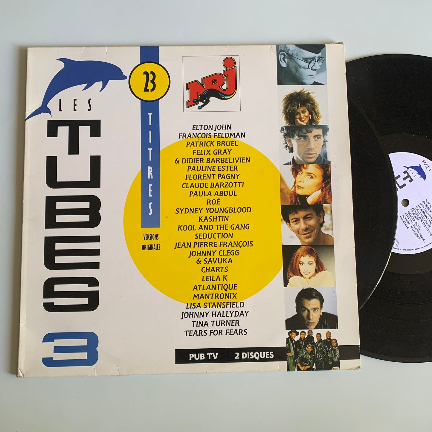 Variétés Compilation - Les Tubes 3 - Double LP 1990 Occasion