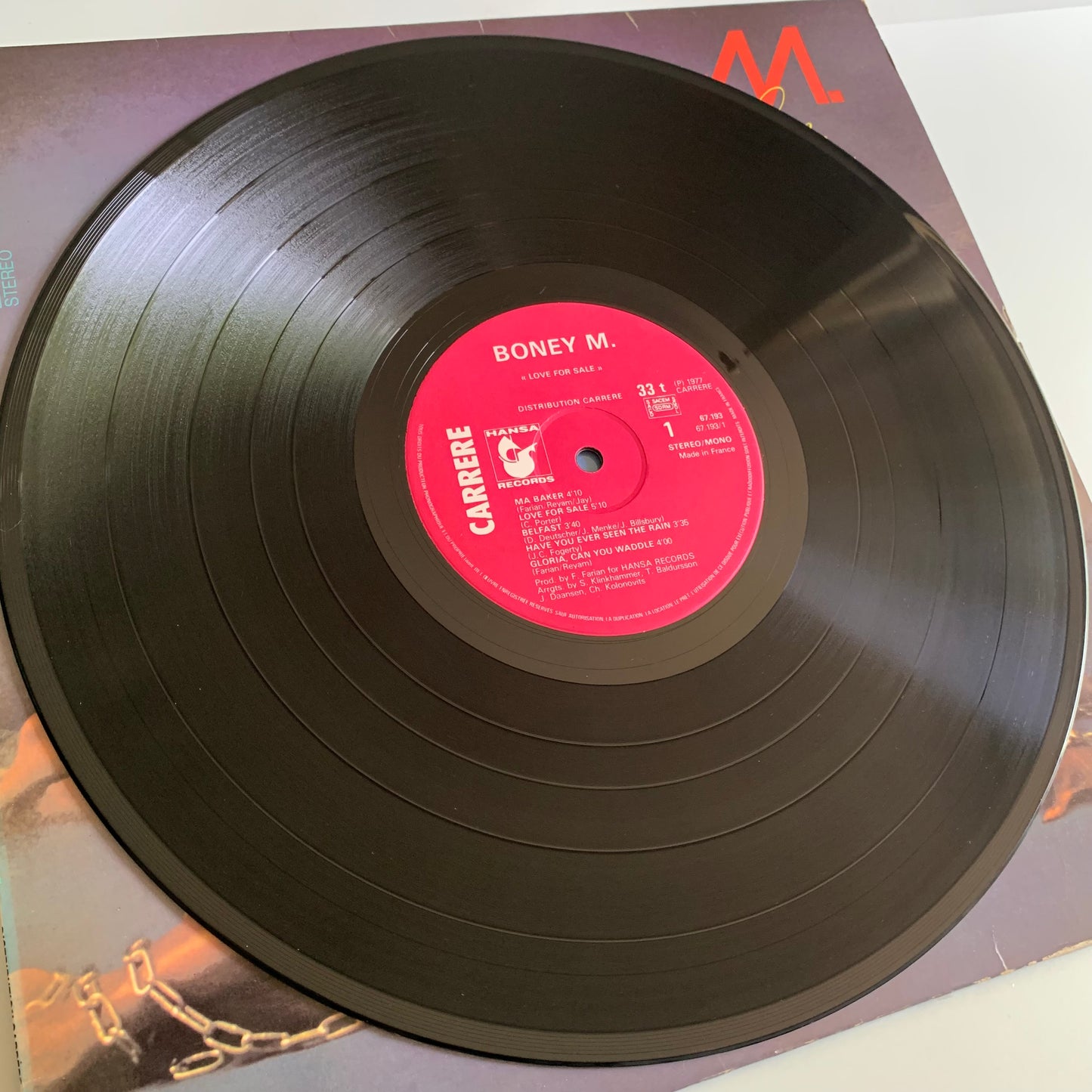 Boney M. - Love For Sale - LP 1977 Occasion