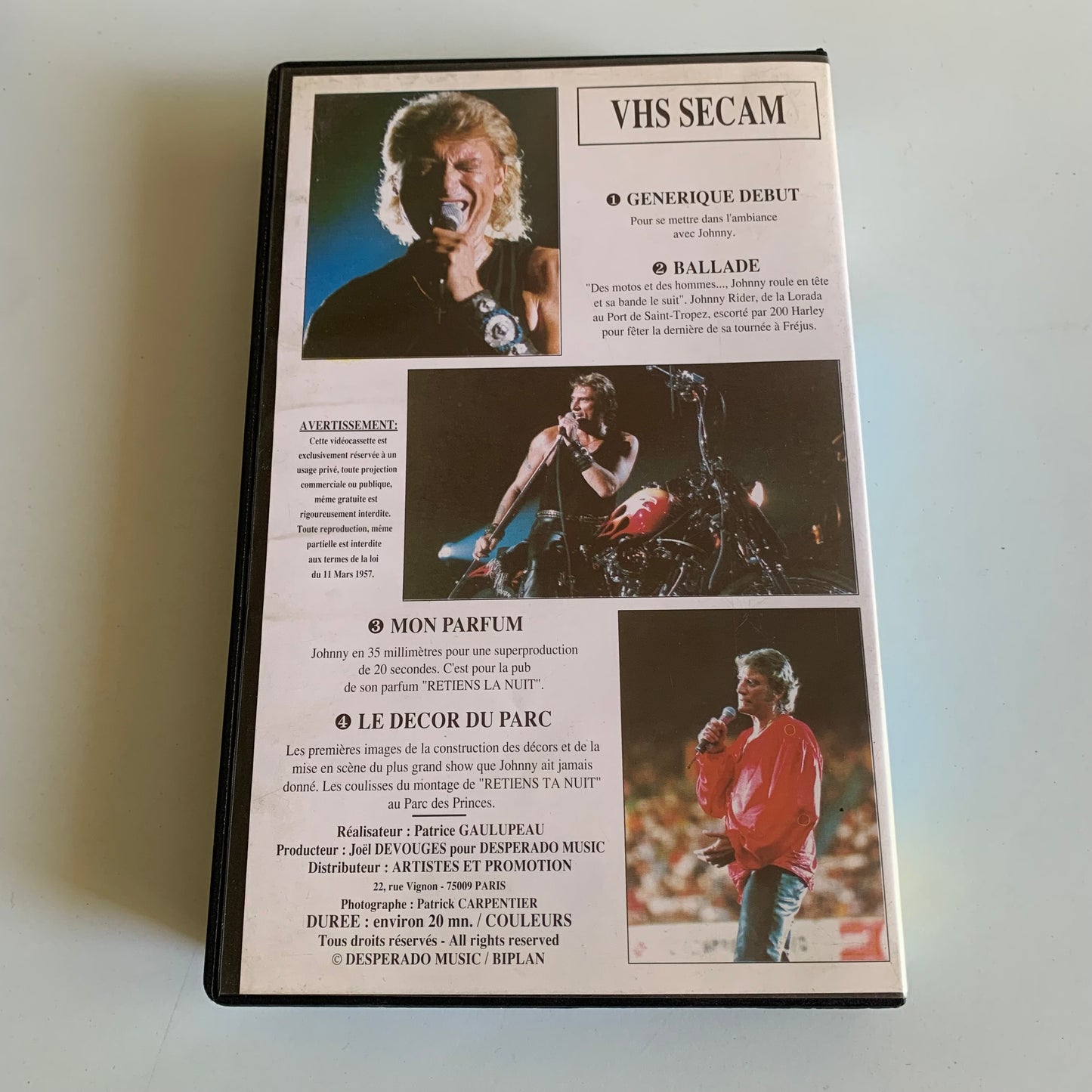 Johnny Hallyday - Western Passion 2 - VHS Occasion