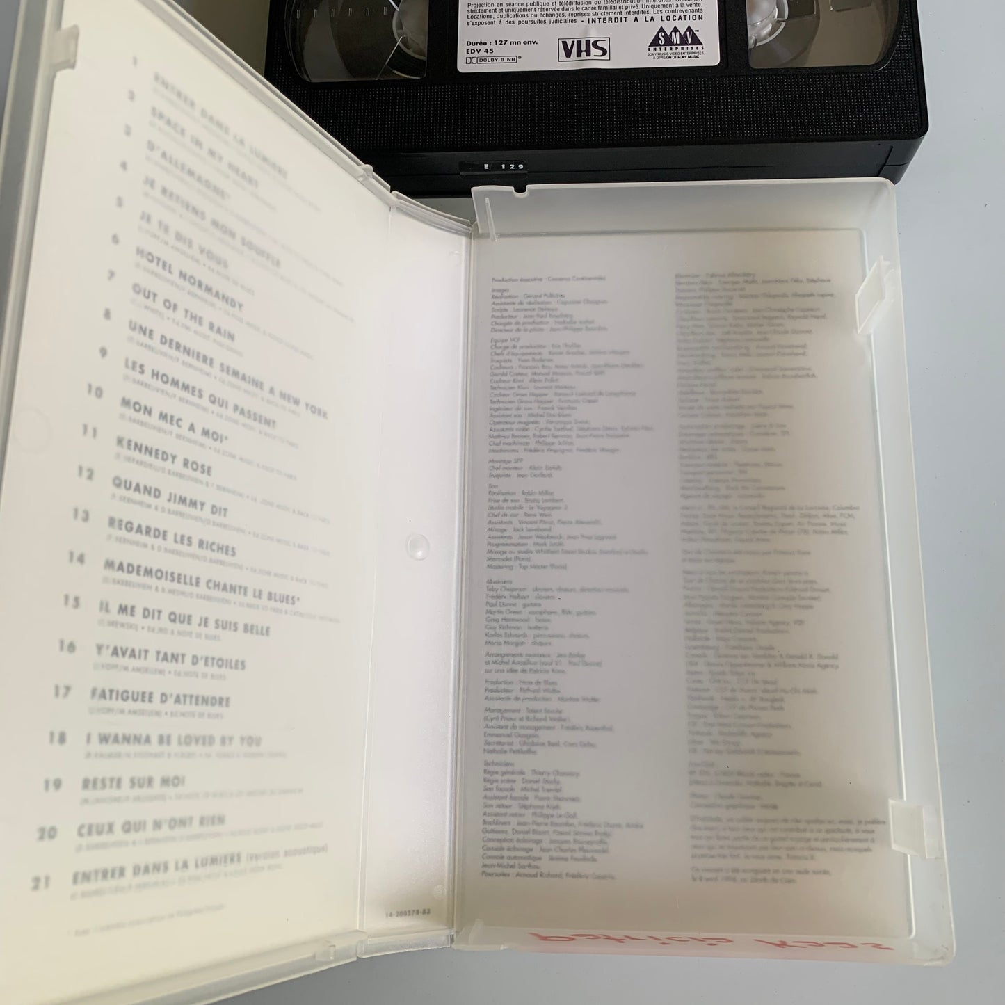 Patricia Kaas - Tour De Charme - 1994 VHS Occasion