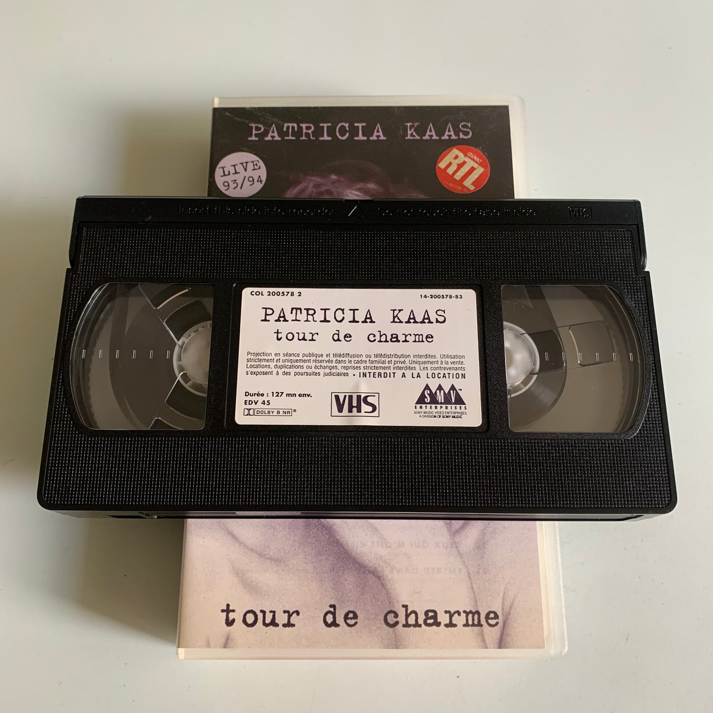 Patricia Kaas - Tour De Charme - 1994 VHS Occasion