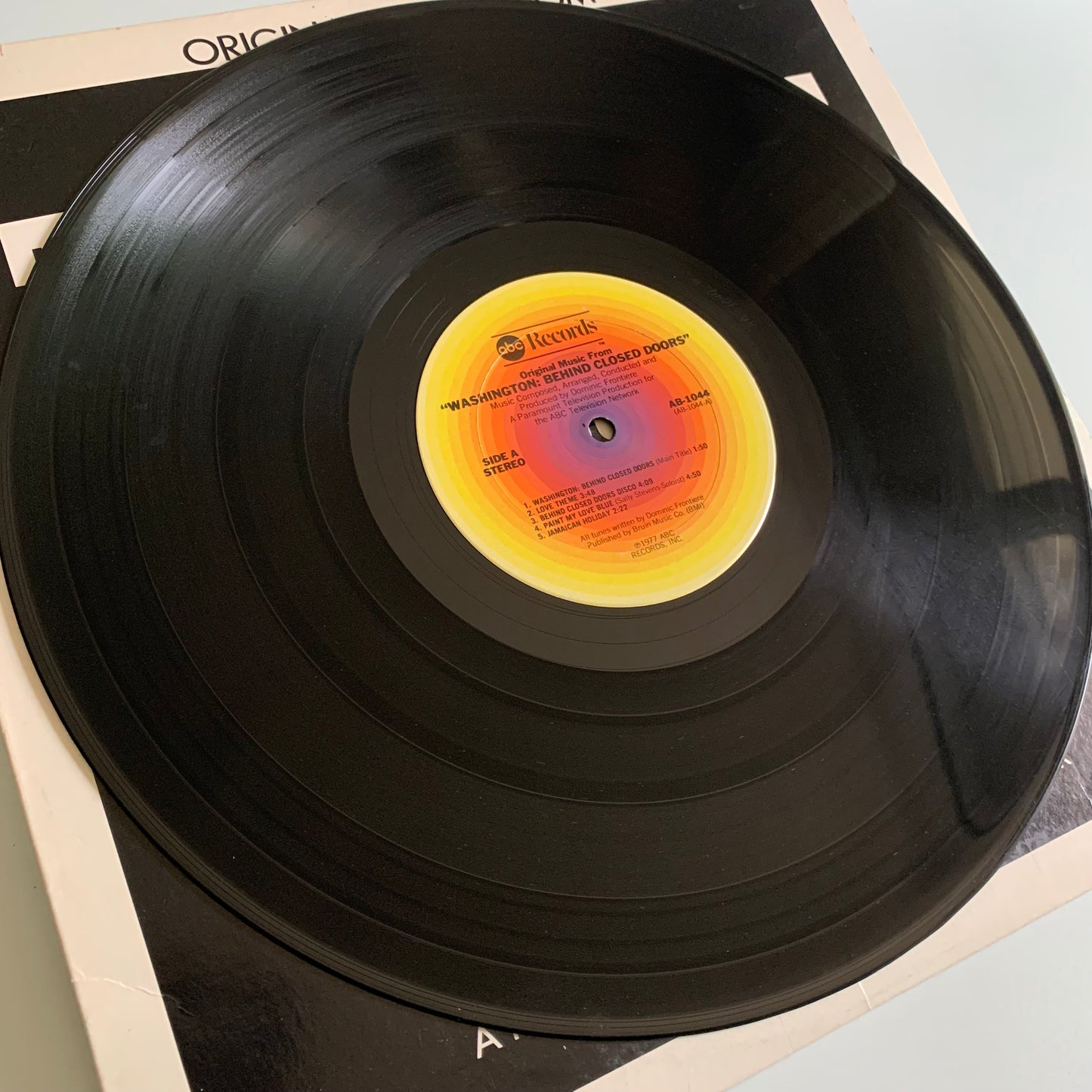 Dominic Frontiere - Washington: Behind Closed Doors (Original Music From) - LP 1977 Occasion