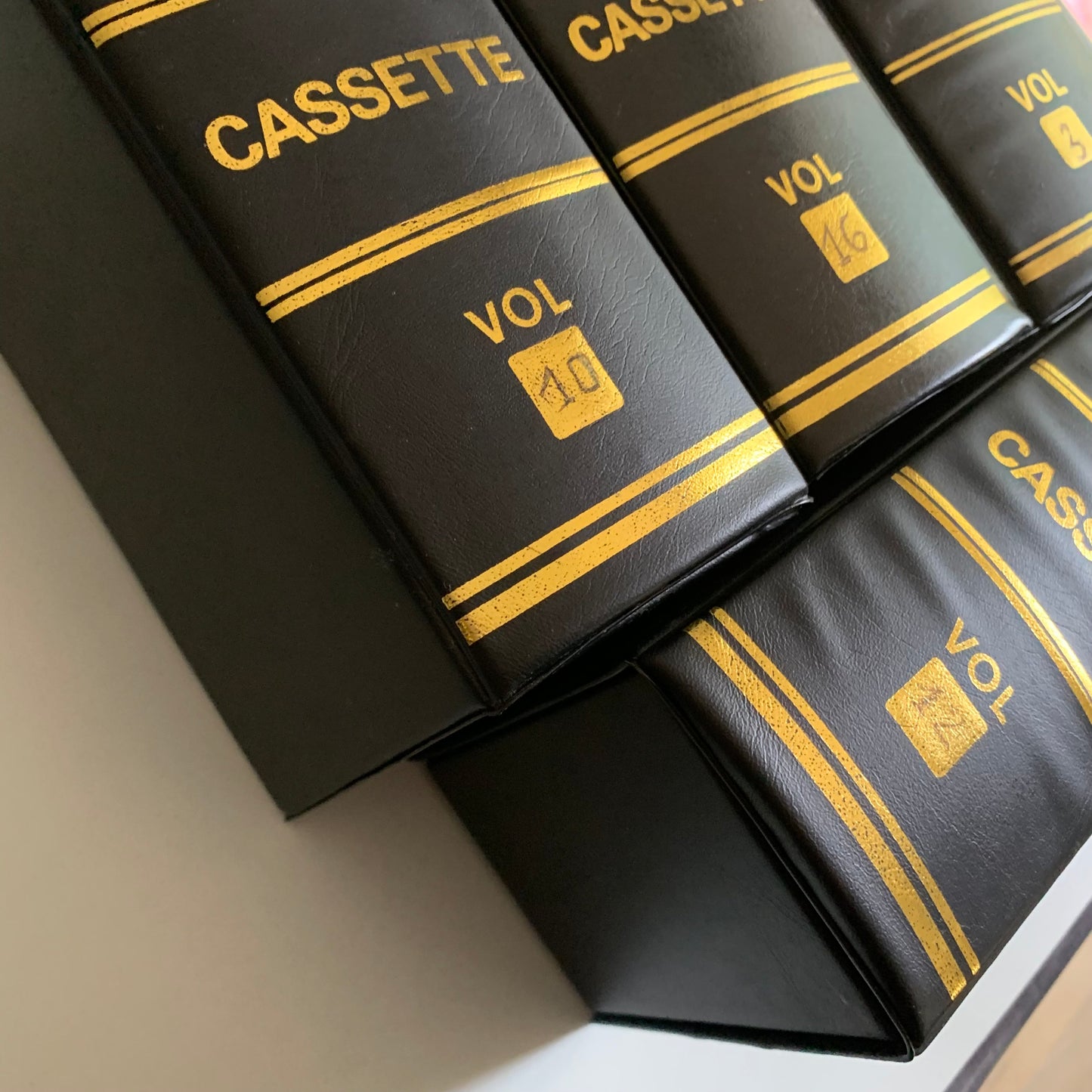 Lot 4 boîtes de rangement Cassette Audio (10x4=40) - Occasion