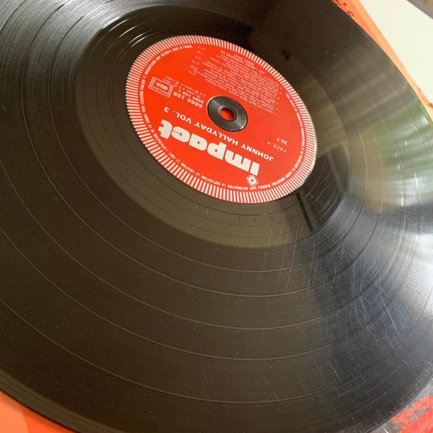 Johnny Hallyday - Volume 3 - LP 1977 Occasion