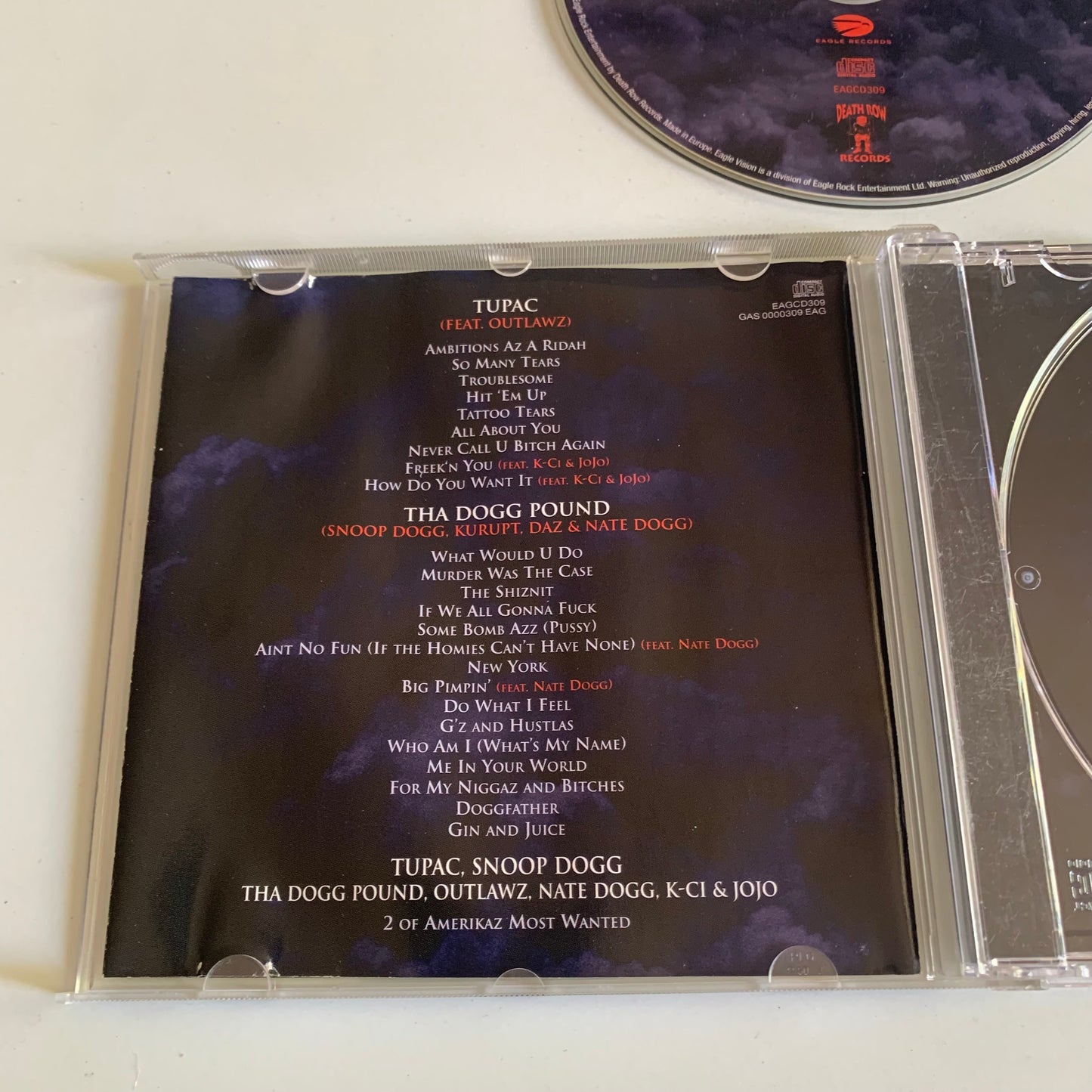 Tupac - Live At The House Of Blues - 2005 Occasion