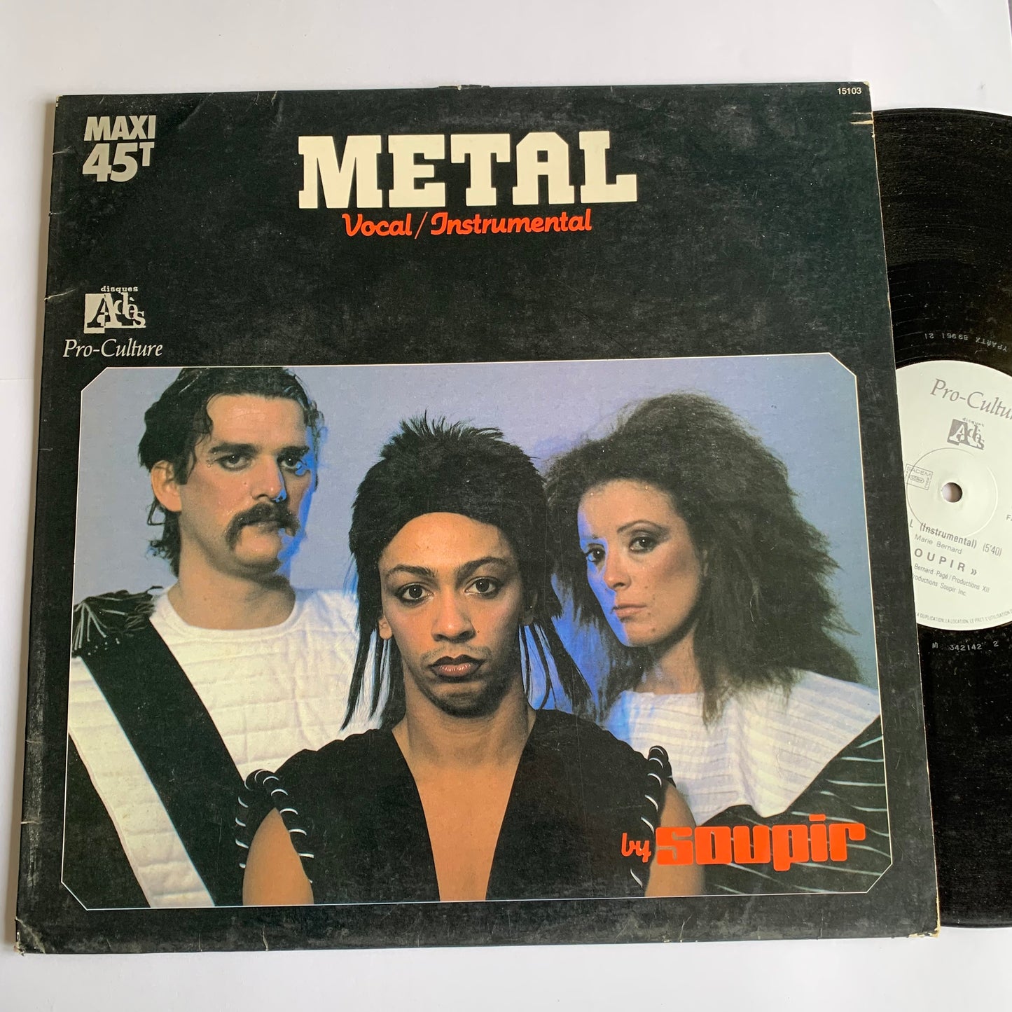 Soupir - Metal - Maxi 45 tours 1983 Occasion