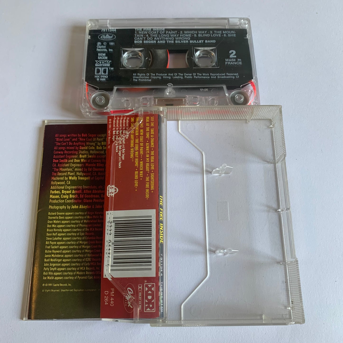 Bob Seger And The Silver Bullet Band - The Fire Inside 1991 Occasion