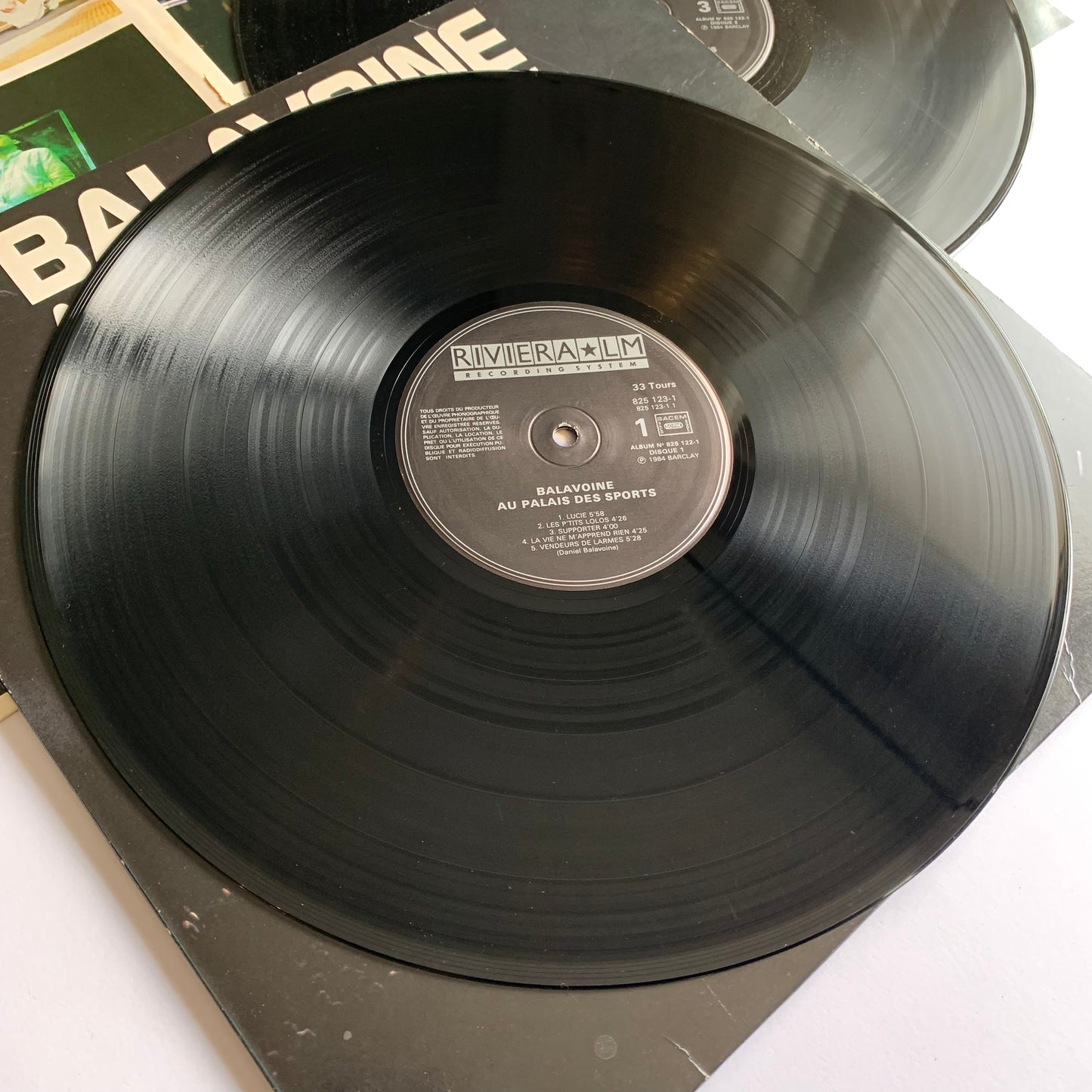 Daniel Balavoine - Au Palais Des Sports - Double Vinyle 33 tours 1984 Occasion