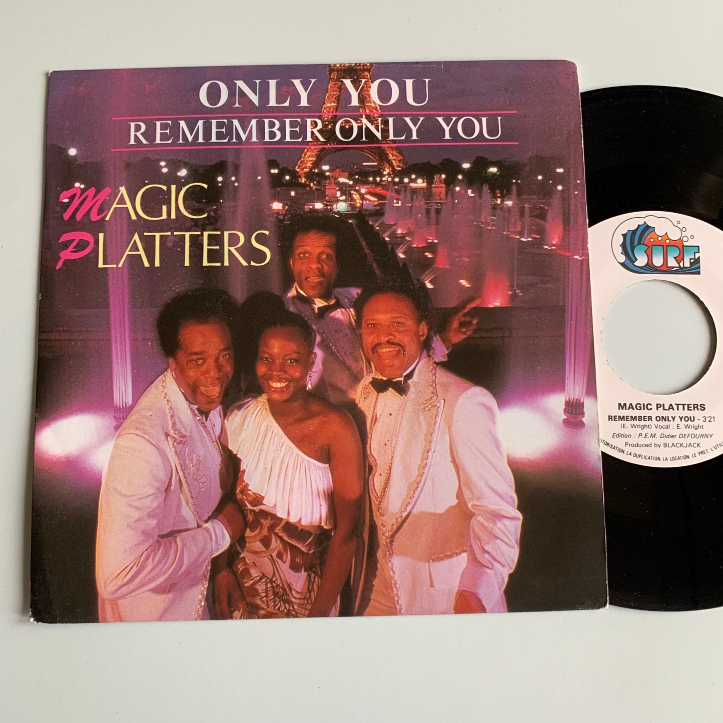 Magic Platters - Only You - 45 tours 1987 Occasion