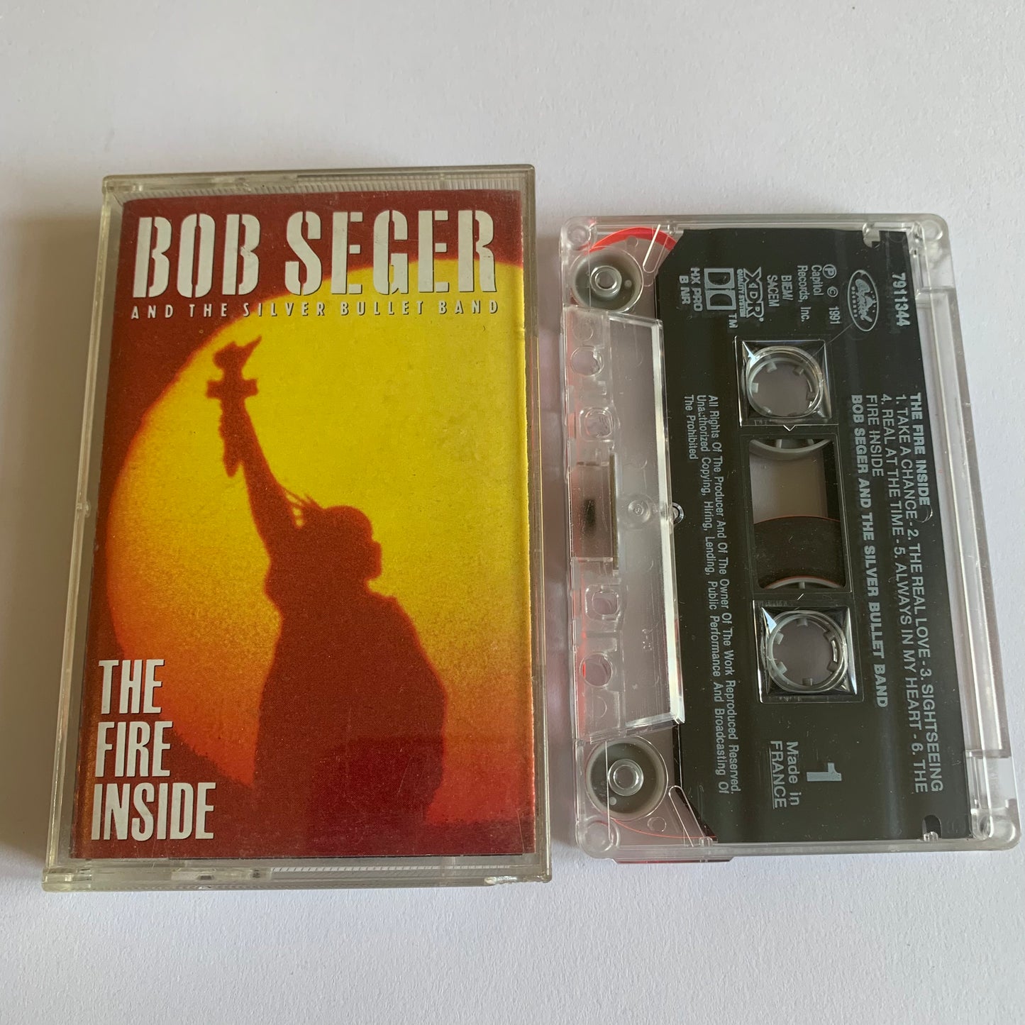 Bob Seger And The Silver Bullet Band - The Fire Inside 1991 Occasion