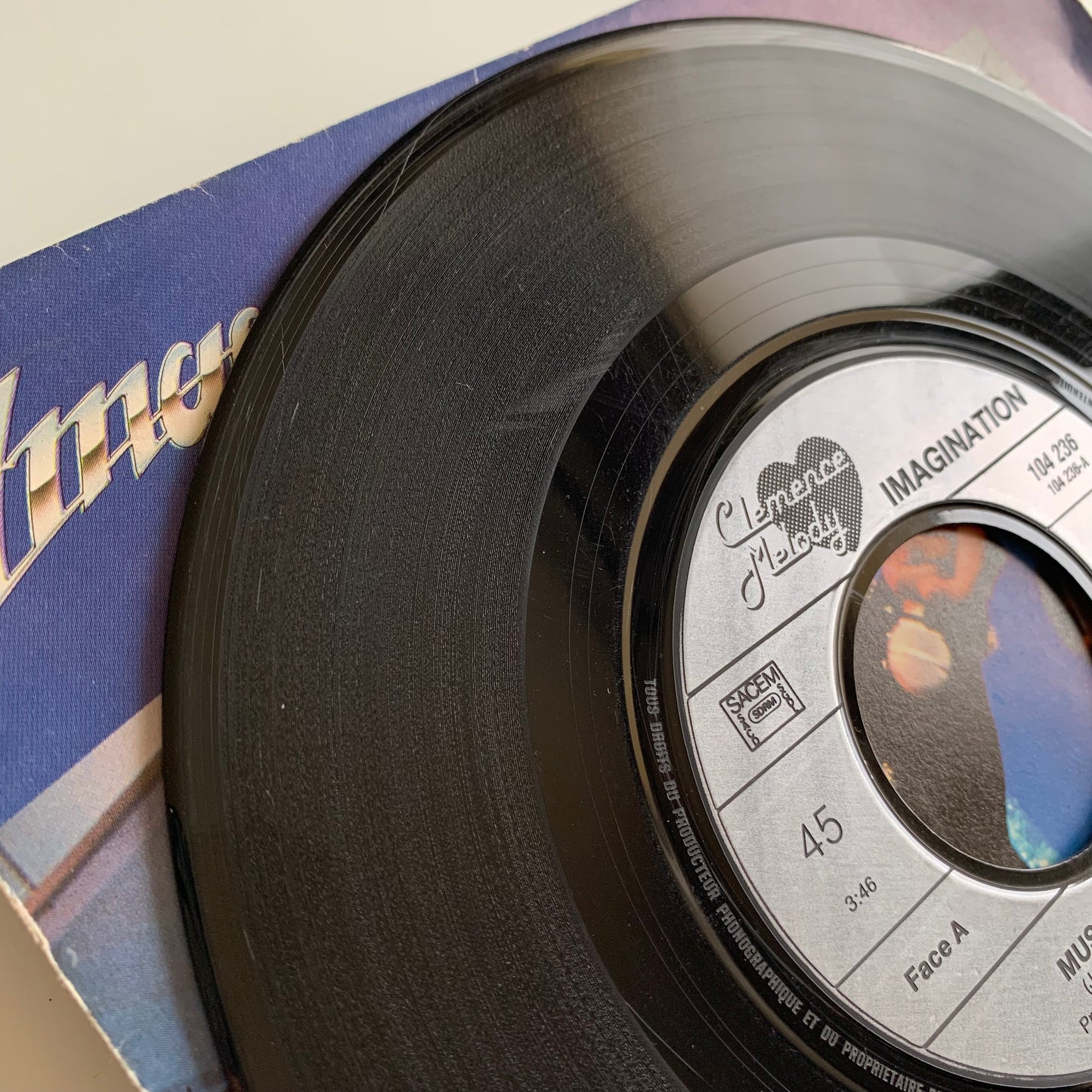 Imagination - Music And Lights - 45 tours 1982 Occasion