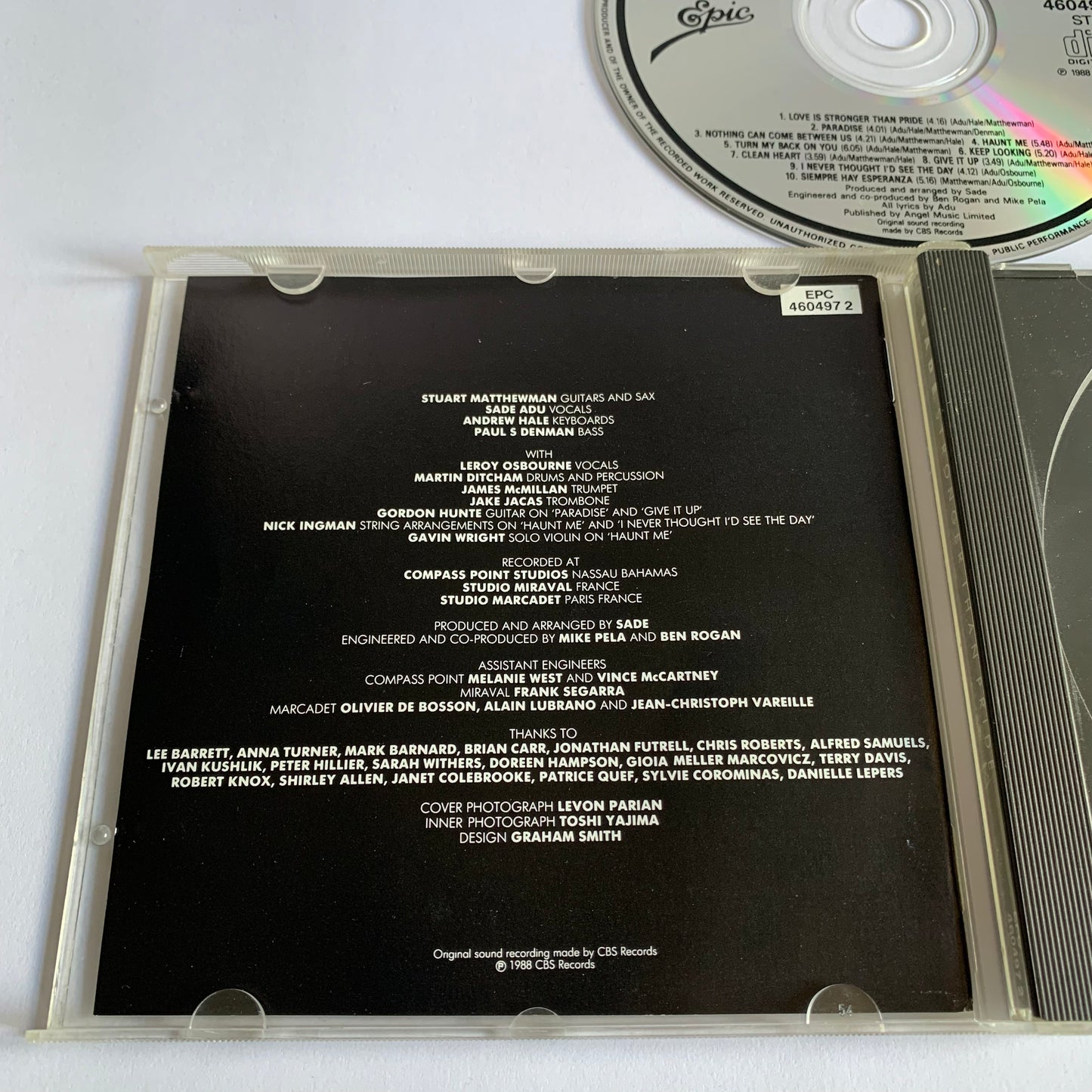 Sade - Stronger Than Pride 1988 Occasion