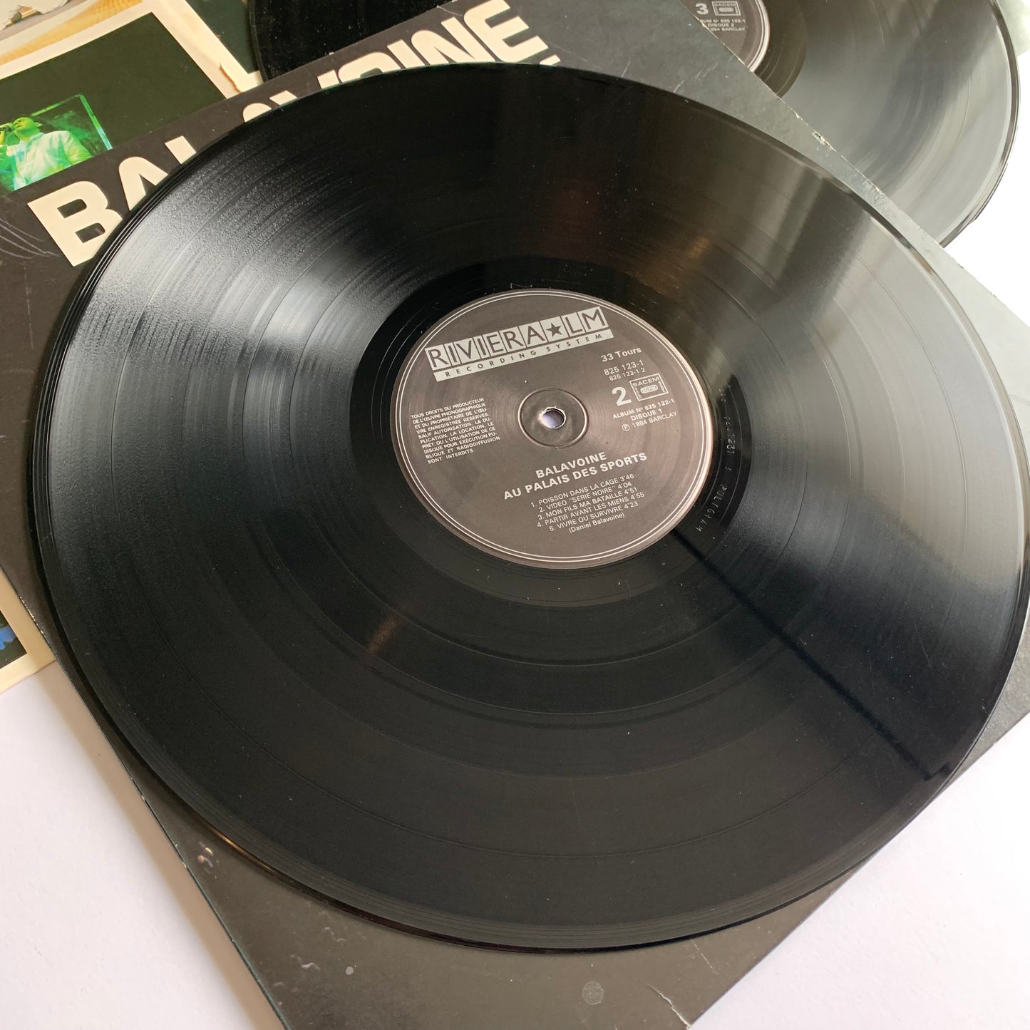 Daniel Balavoine - Au Palais Des Sports - Double Vinyle 33 tours 1984 Occasion