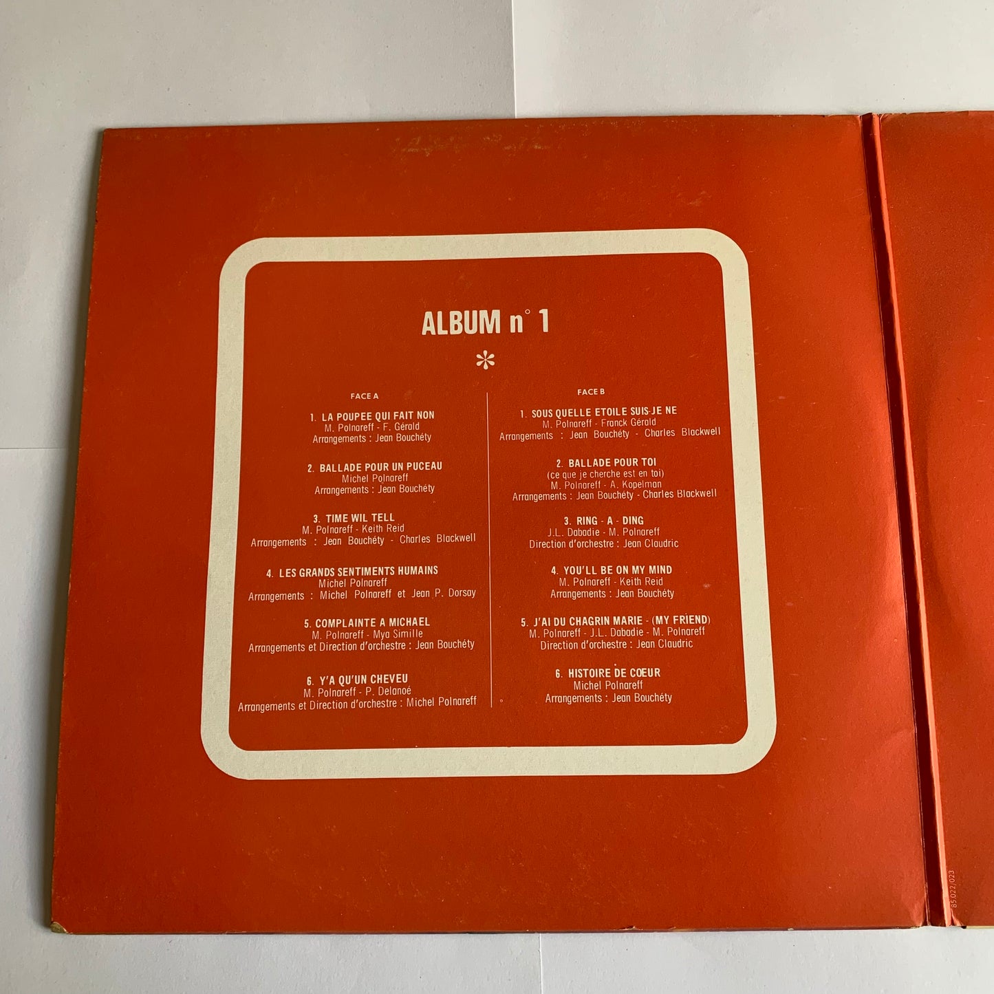 Michel Polnareff - Double Album 33 tours 1973 Occasion