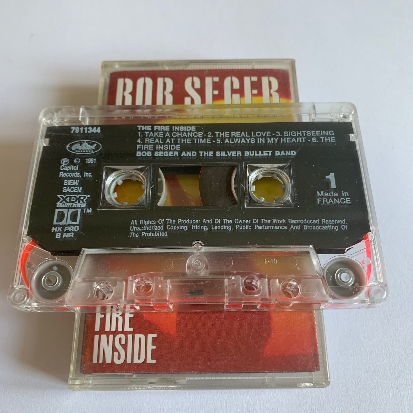 Bob Seger And The Silver Bullet Band - The Fire Inside 1991 Occasion