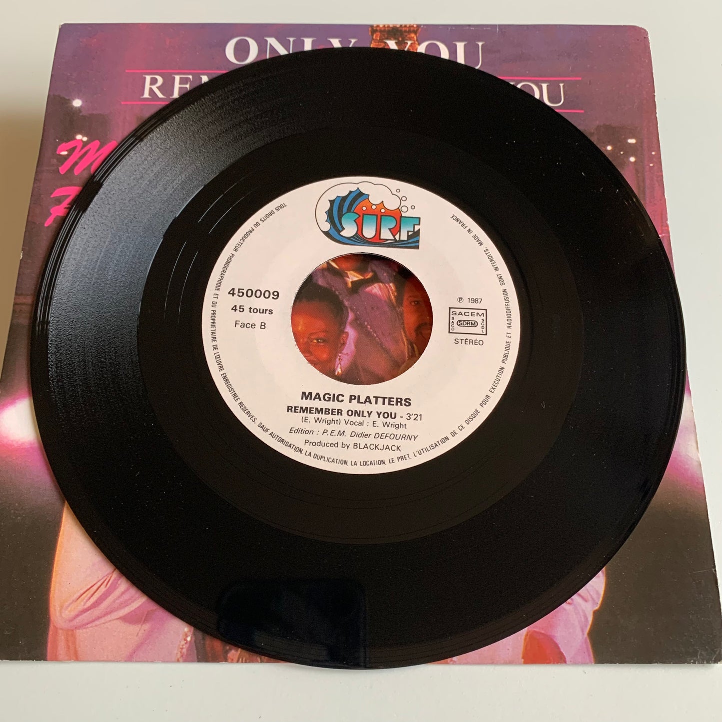 Magic Platters - Only You - 45 tours 1987 Occasion