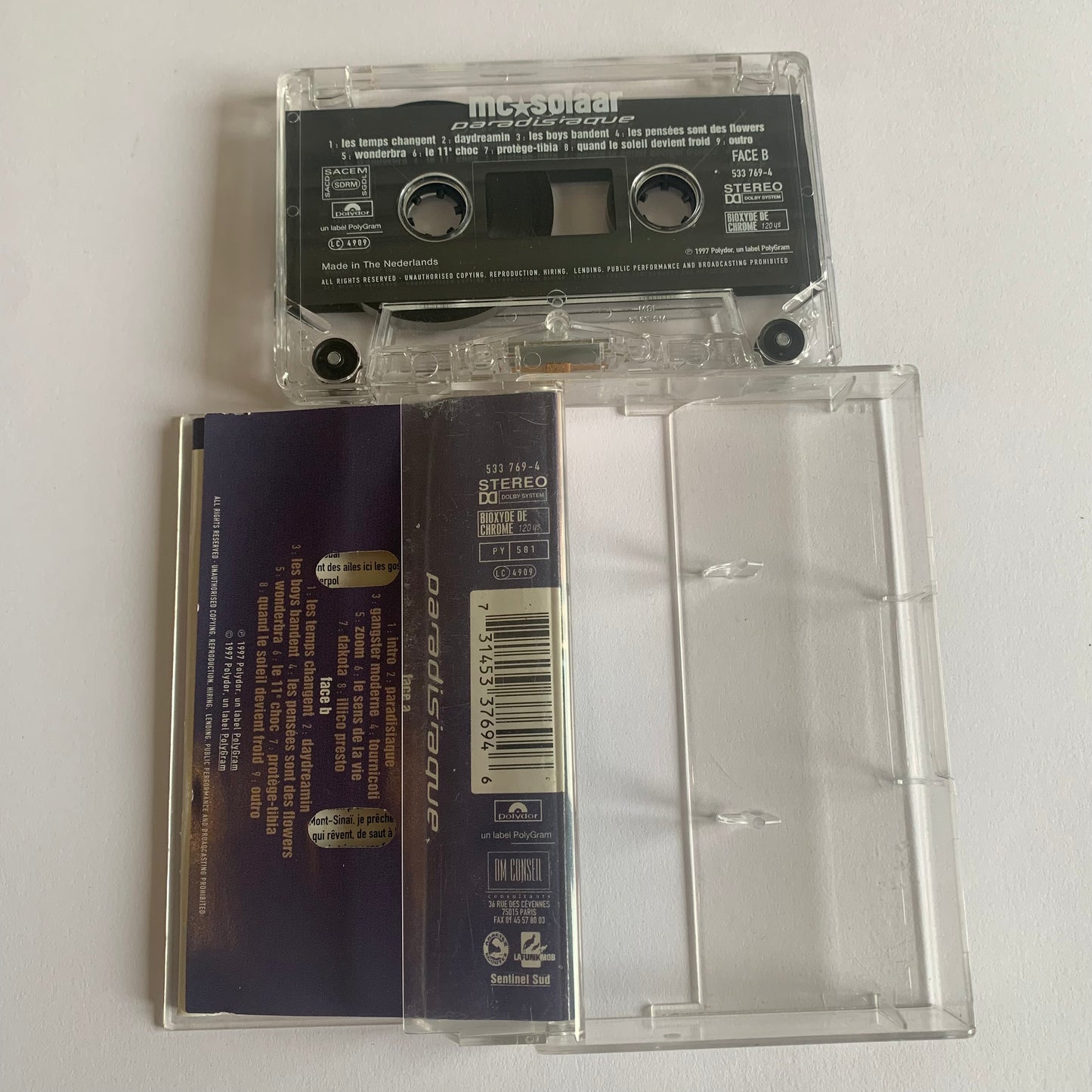MC Solaar - Paradisiaque 1997 Occasion