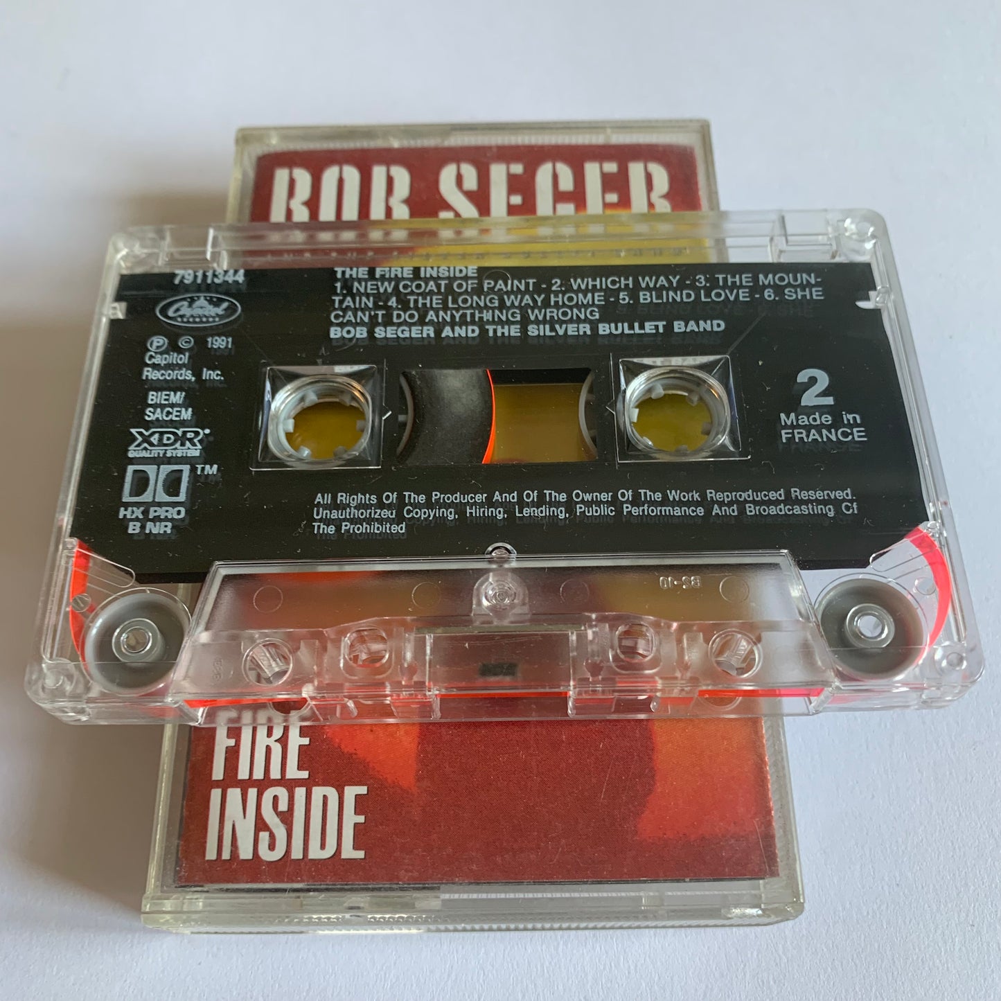 Bob Seger And The Silver Bullet Band - The Fire Inside 1991 Occasion