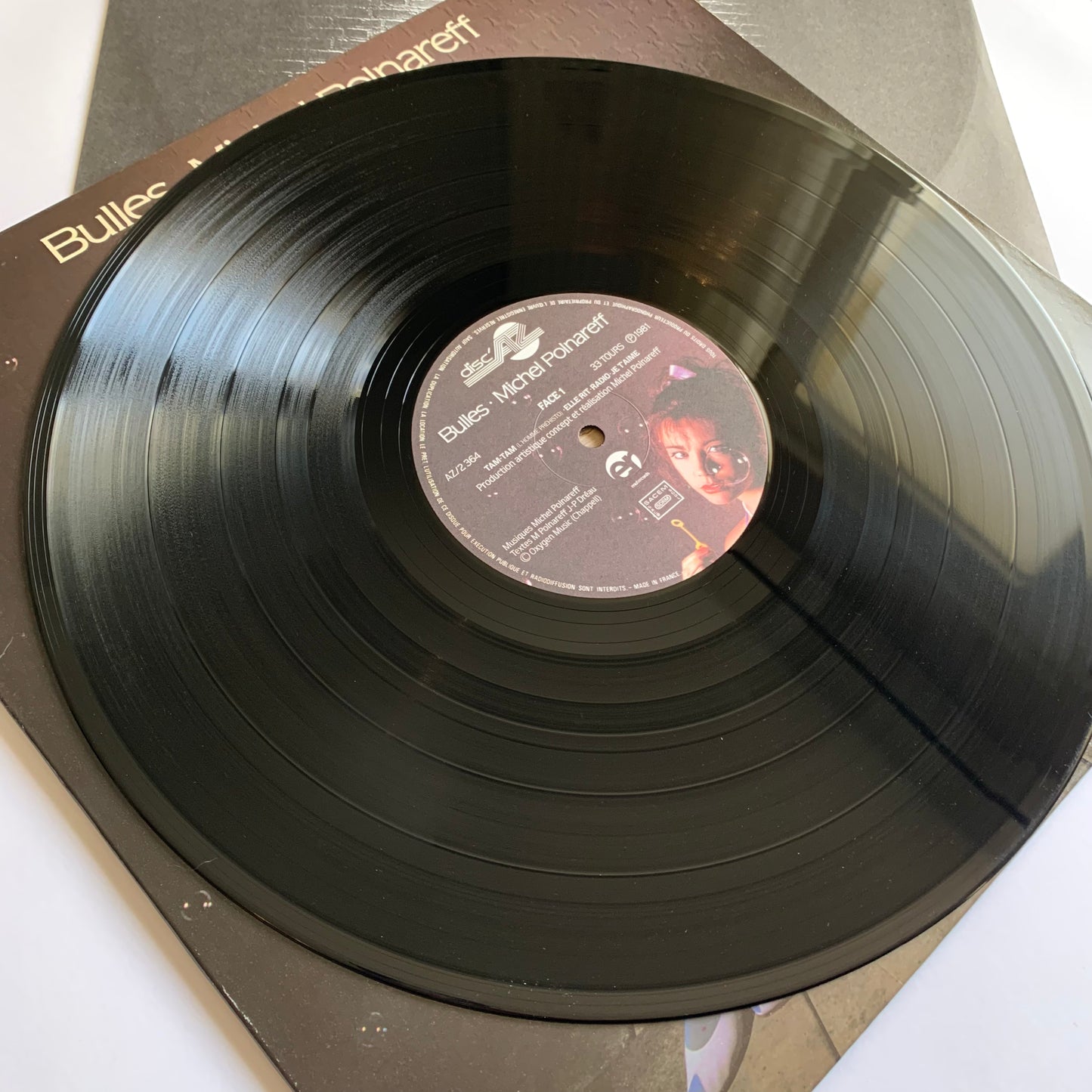 Michel Polnareff - Bulles - 33 tours 1981 Occasion