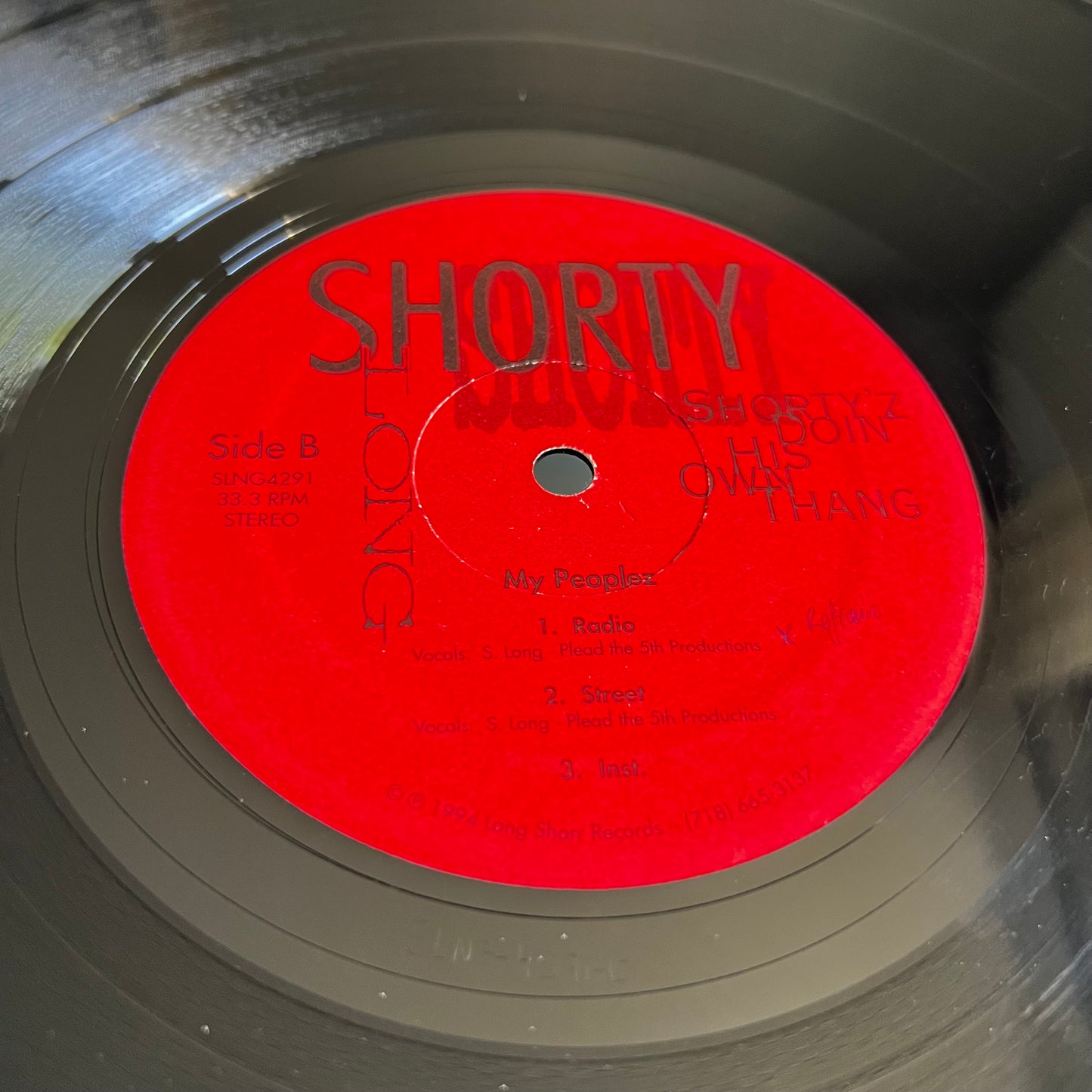 Shorty Long - Shorty'z Doin' His Own Thang - Single 1994