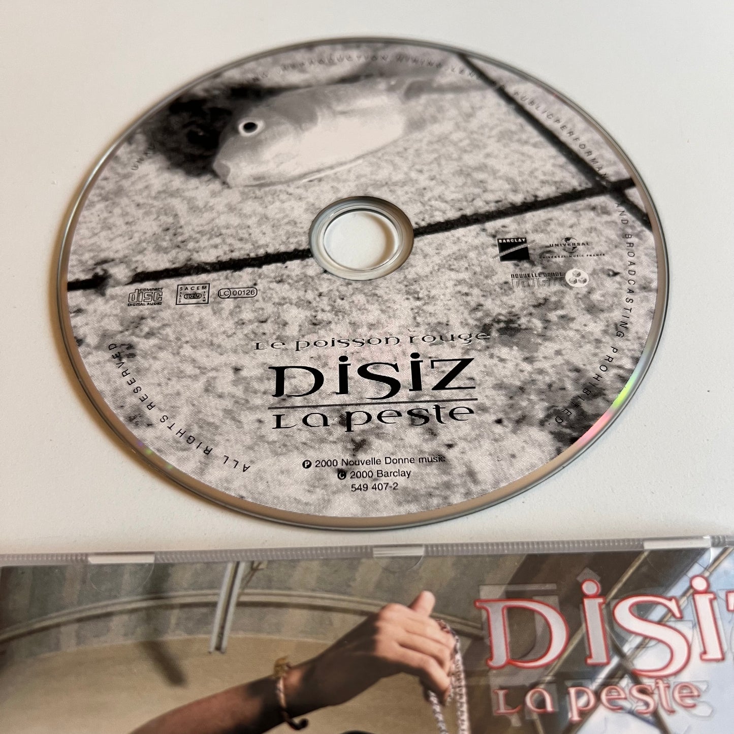 CD - Disiz La Peste - Le Poisson Rouge - 2000