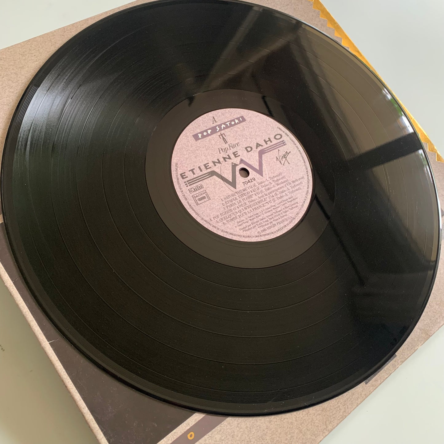 Etienne Daho - Pop Satori - LP 1986 Occasion