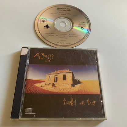 CD - Midnight Oil - Diesel And Dust - 1988 Occasion